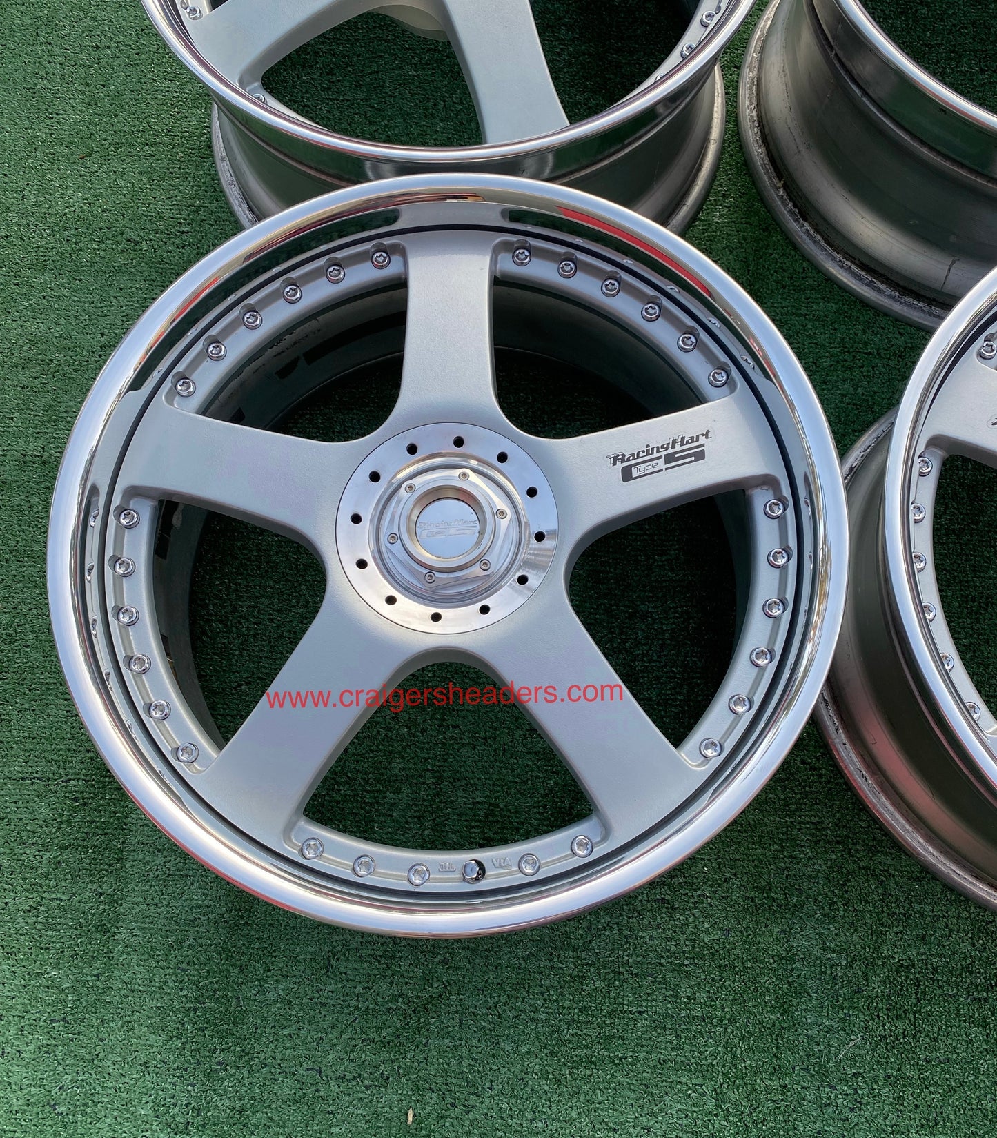 Racing Hart Type C5’s - 5x114 & 4x114 - 19 x 8.5” +38 Offset