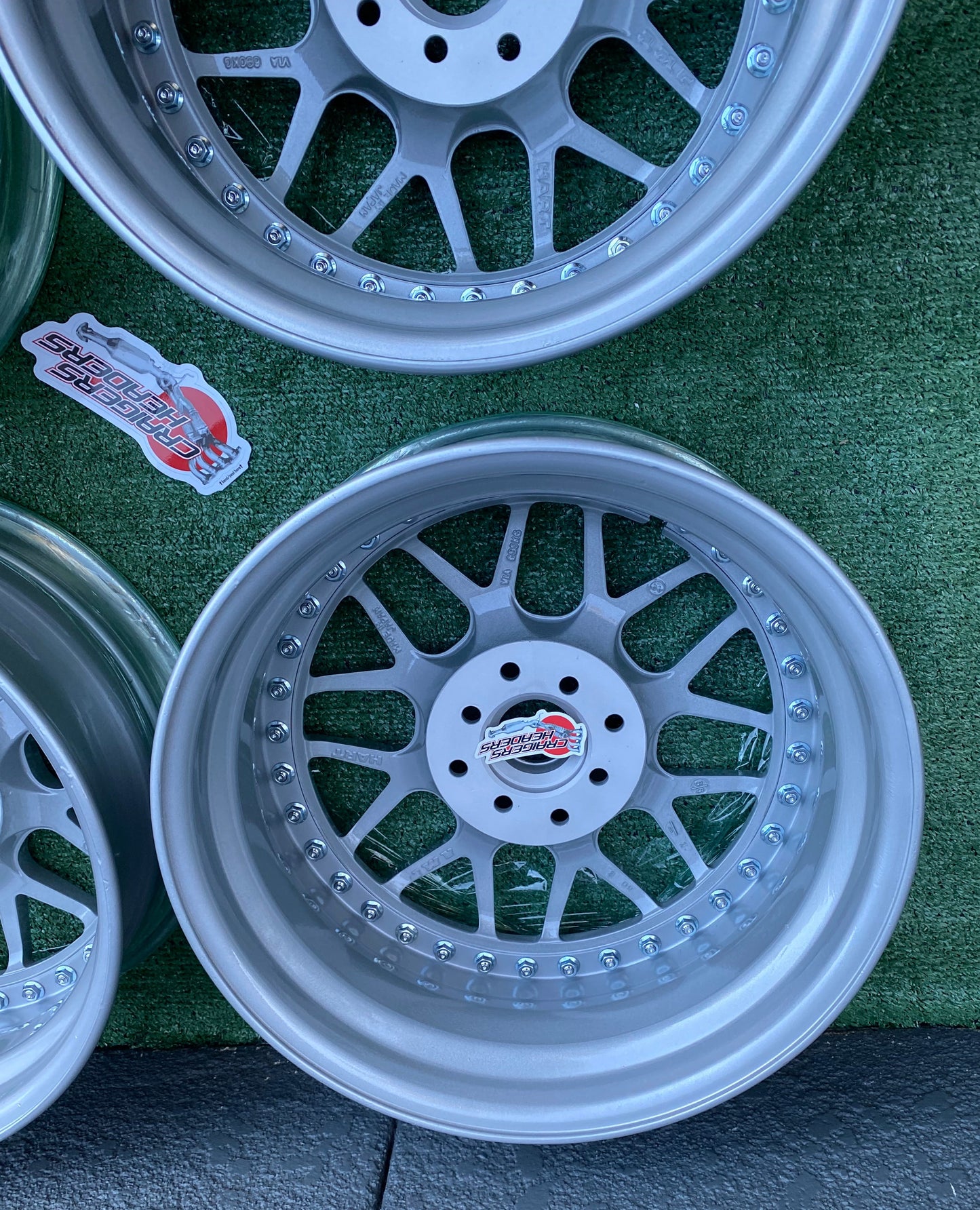 Racing Hart Type C’s - 4x100 & 4x114 - 16X7" +38 Offset