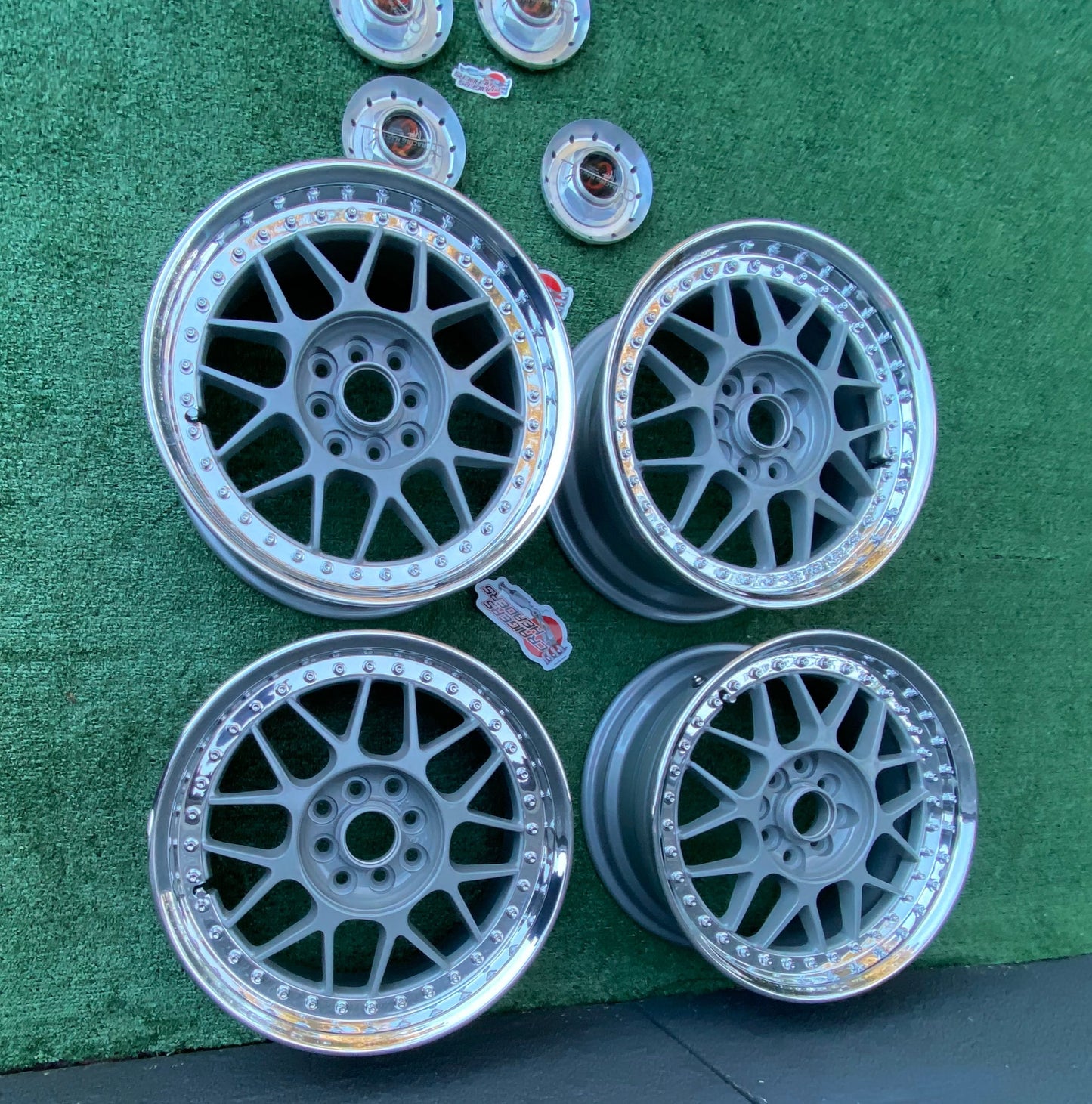 Racing Hart Type C’s - 4x100 & 4x114 - 16X7" +38 Offset