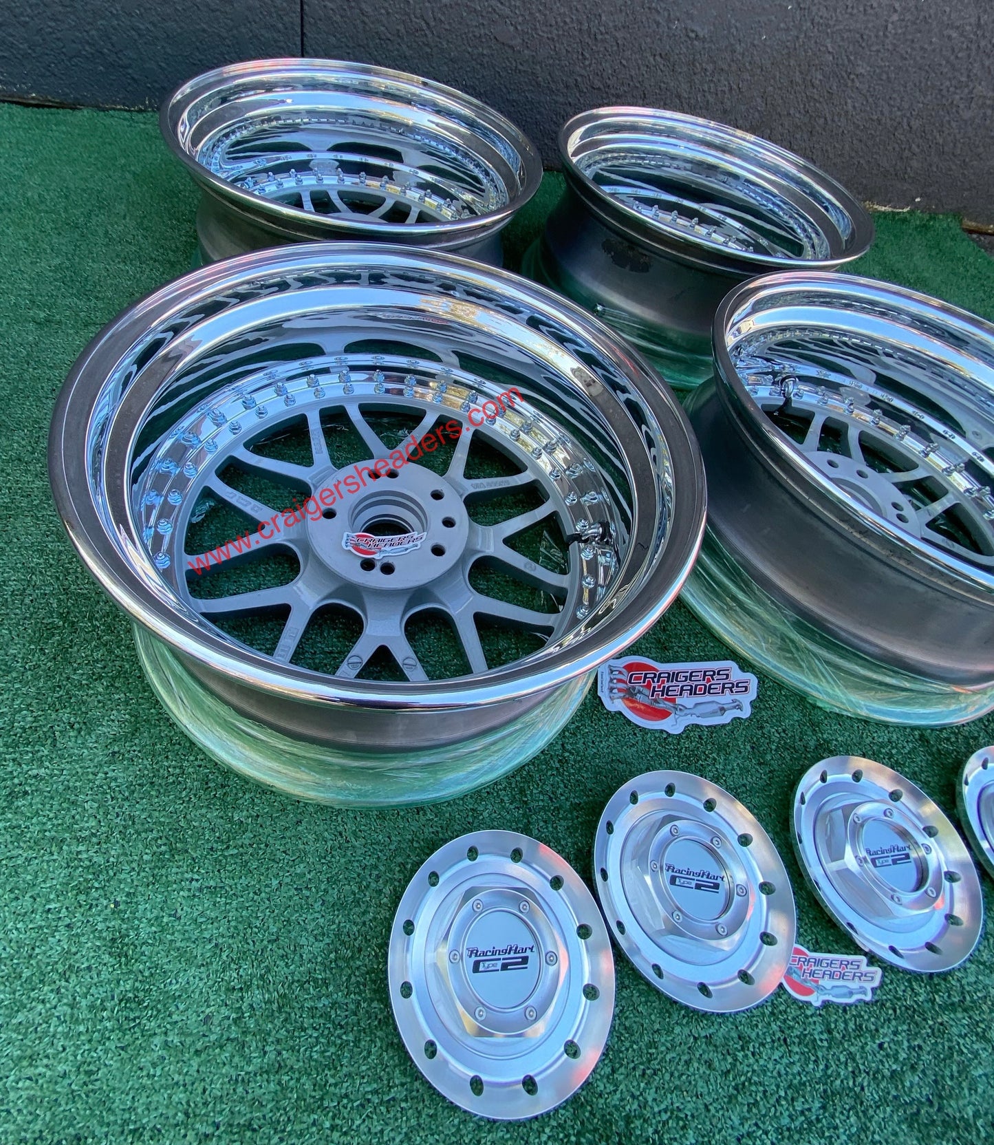 Racing Hart Type C2’s - 5x114 & 4x114 - 17 x 7.5”