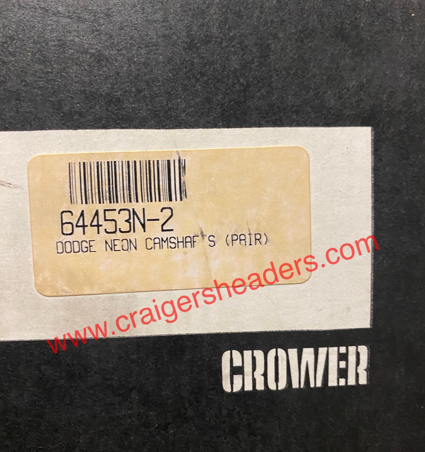 Crower 64453N-2 Hydraulic Roller Camshafts Dodge Neon 2.0L