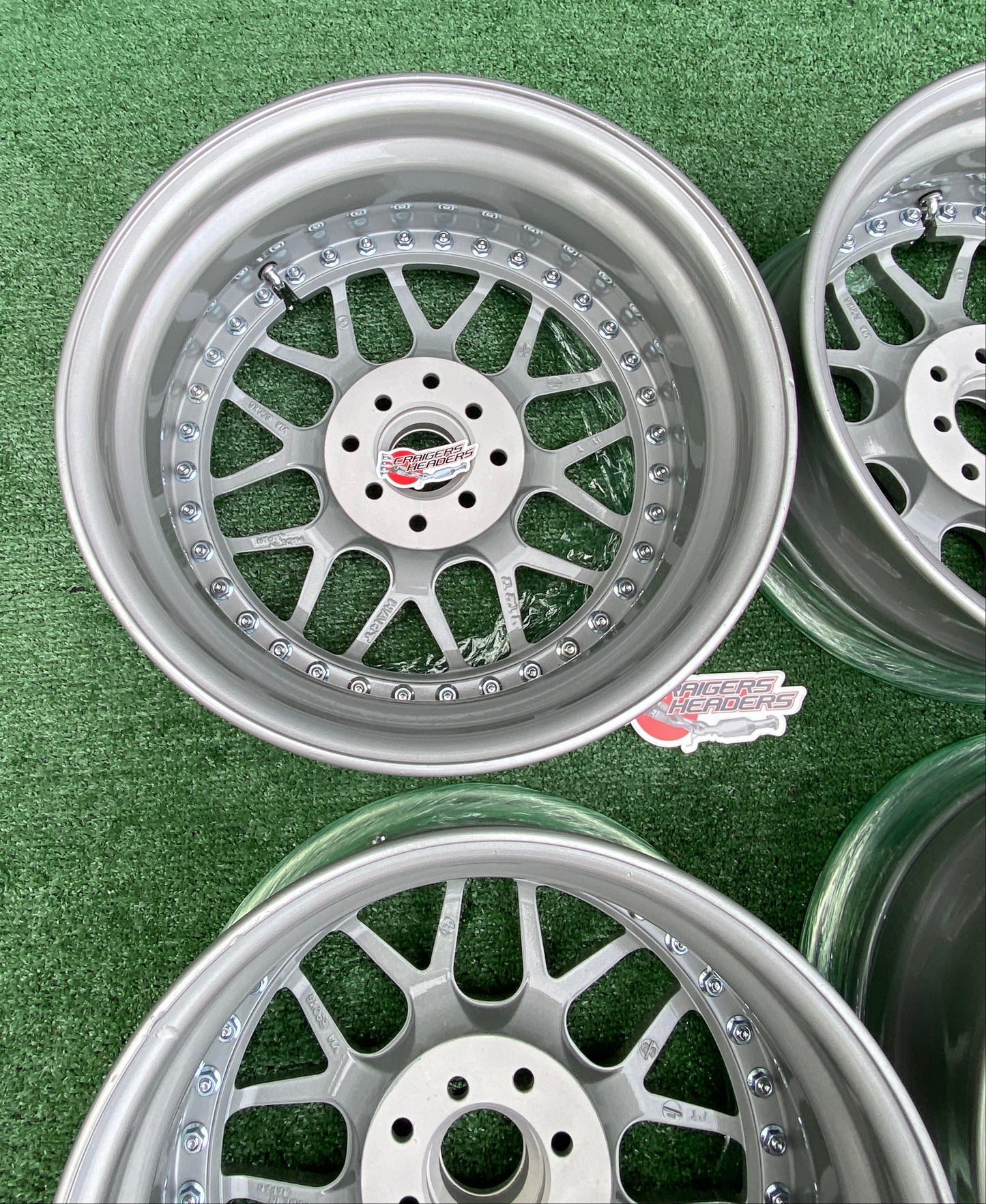Racing Hart Type C’s - 4x100 & 4x114 - 16X7" +38 Offset