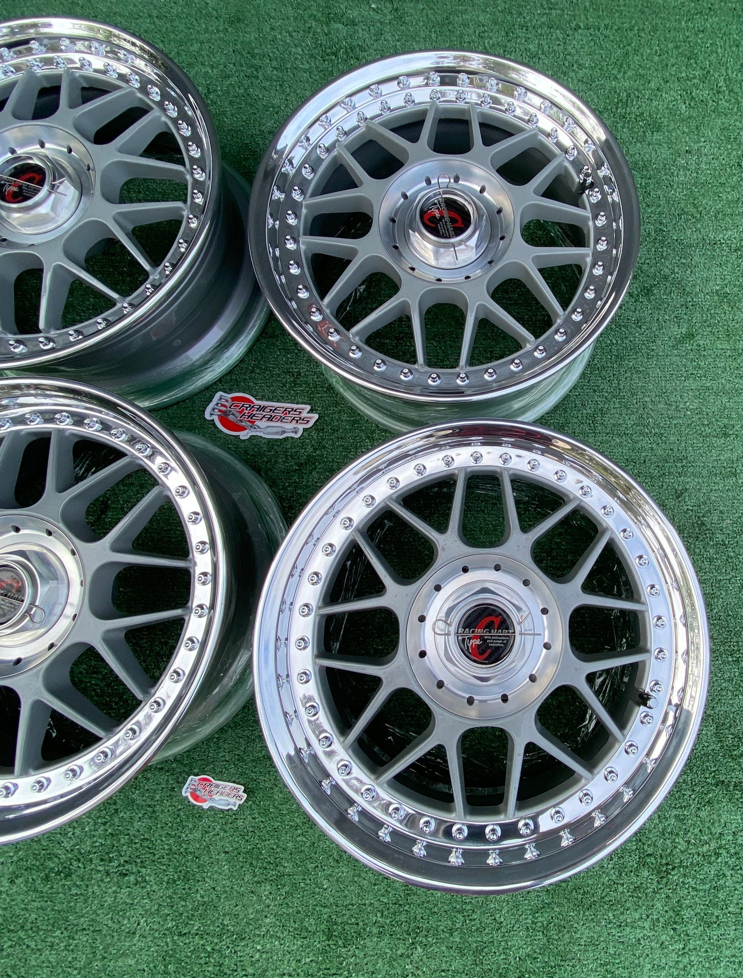 Racing Hart Type C’s - 4x100 & 4x114 - 16X7" +38 Offset