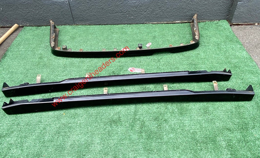 1997-2001 HONDA PRELUDE OEM OPTIONAL SIDE SKIRTS AND REAR LIP.  "LOCAL PICKUP ONLY"