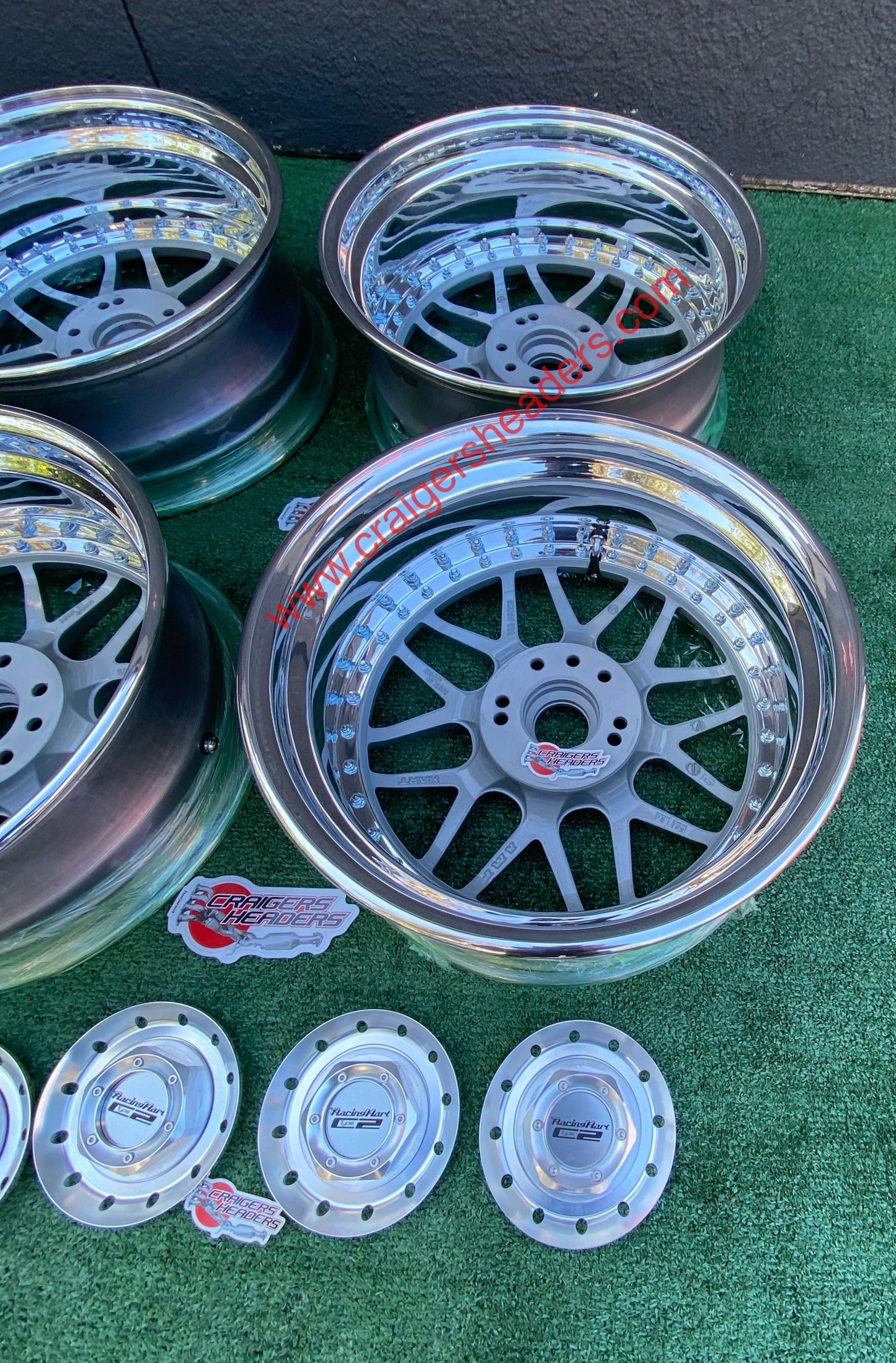 Racing Hart Type C2’s - 5x114 & 4x114 - 17 x 7.5”