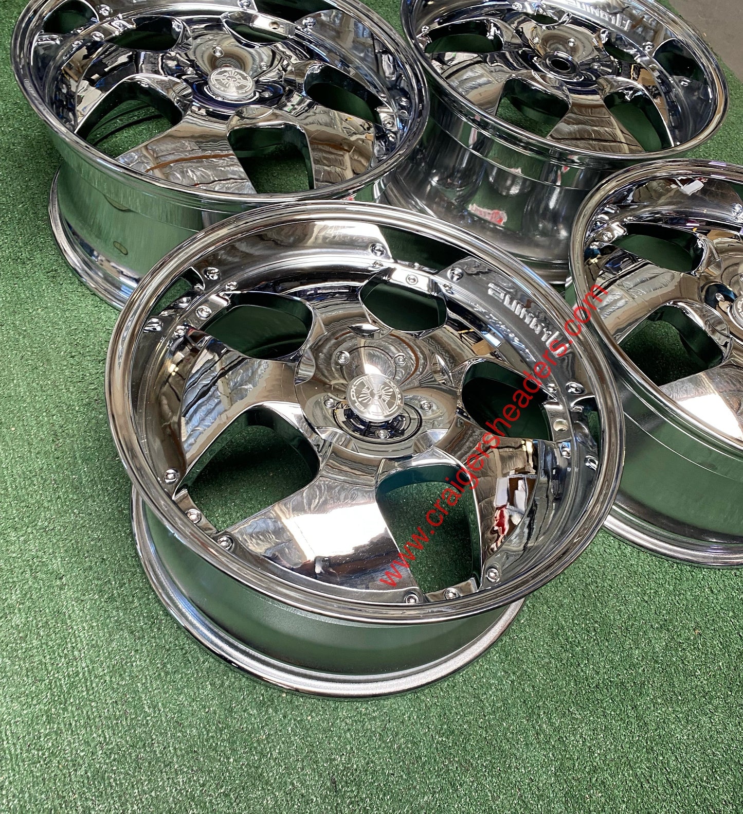 Velox URANIUS Titan Series Wheelset - 5x114 AND 5x120 Lug Pattern - 19 x 8.5" +35 Offset