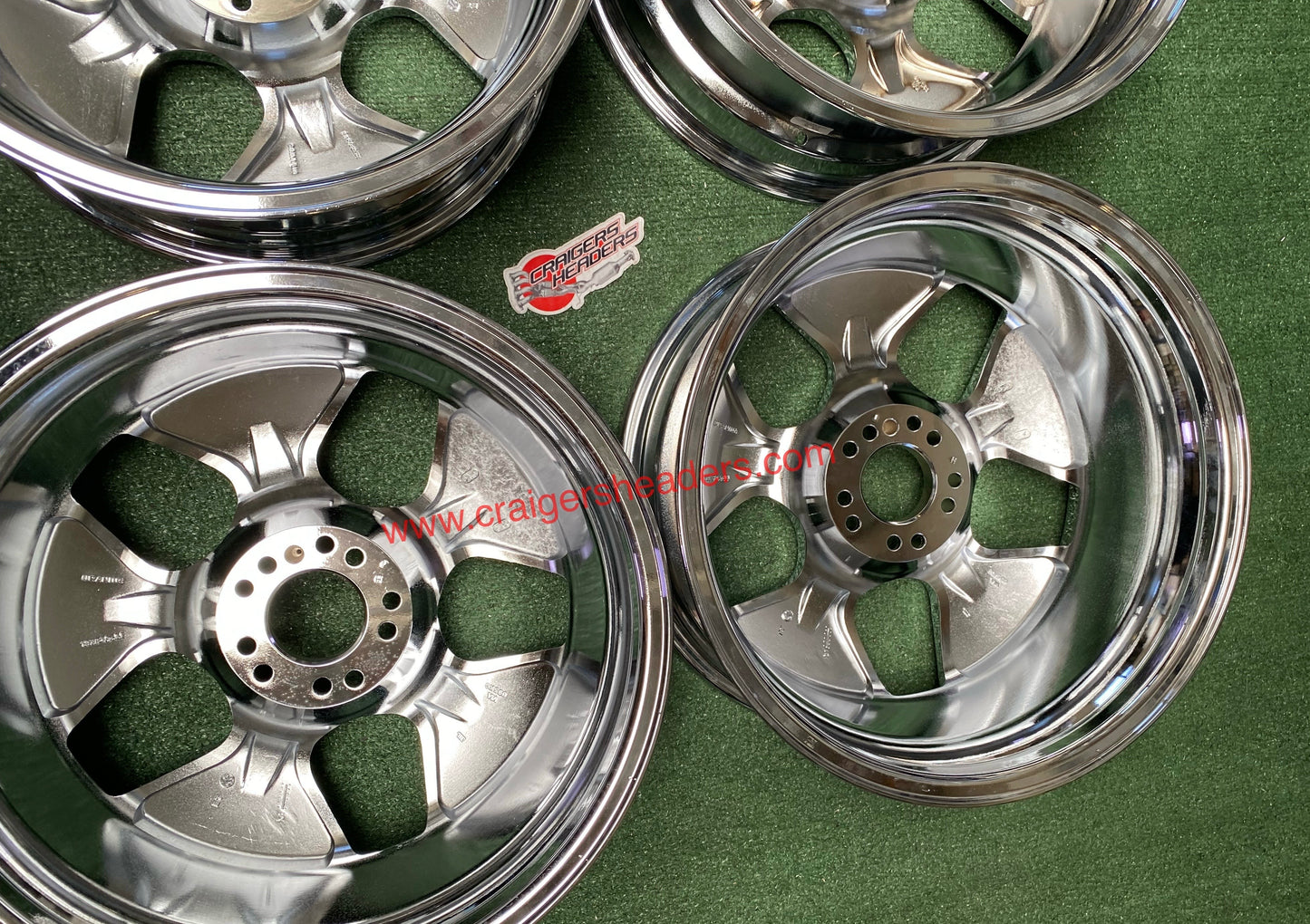 Velox URANIUS Titan Series Wheelset - 5x114 AND 5x120 Lug Pattern - 19 x 8.5" +35 Offset