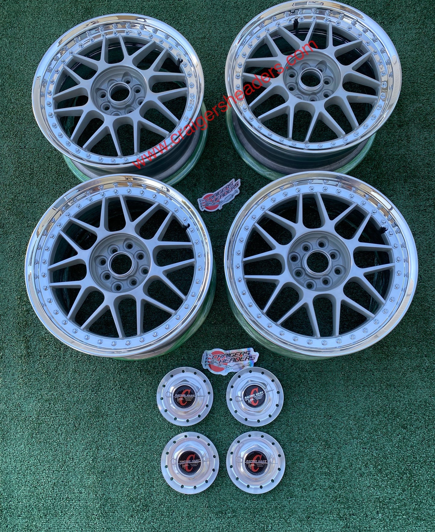Racing Hart Type C2’s - 4x100 & 4x114 - 17 x 7”