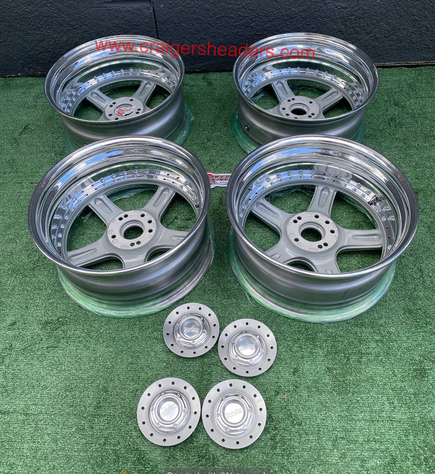 Racing Hart Type C5’s - 4x114 & 5x114 - 18 x 8.5” +38 Offset ~ Square Setup