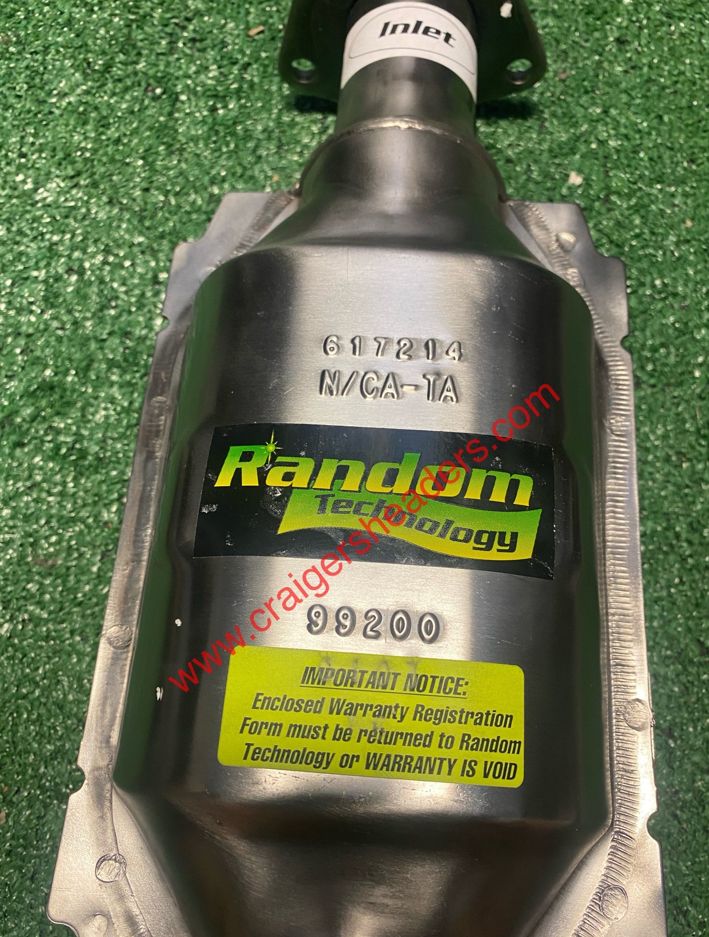 Random Technology High Flow Catalytic Converter - Honda Accord V6 1998-2002