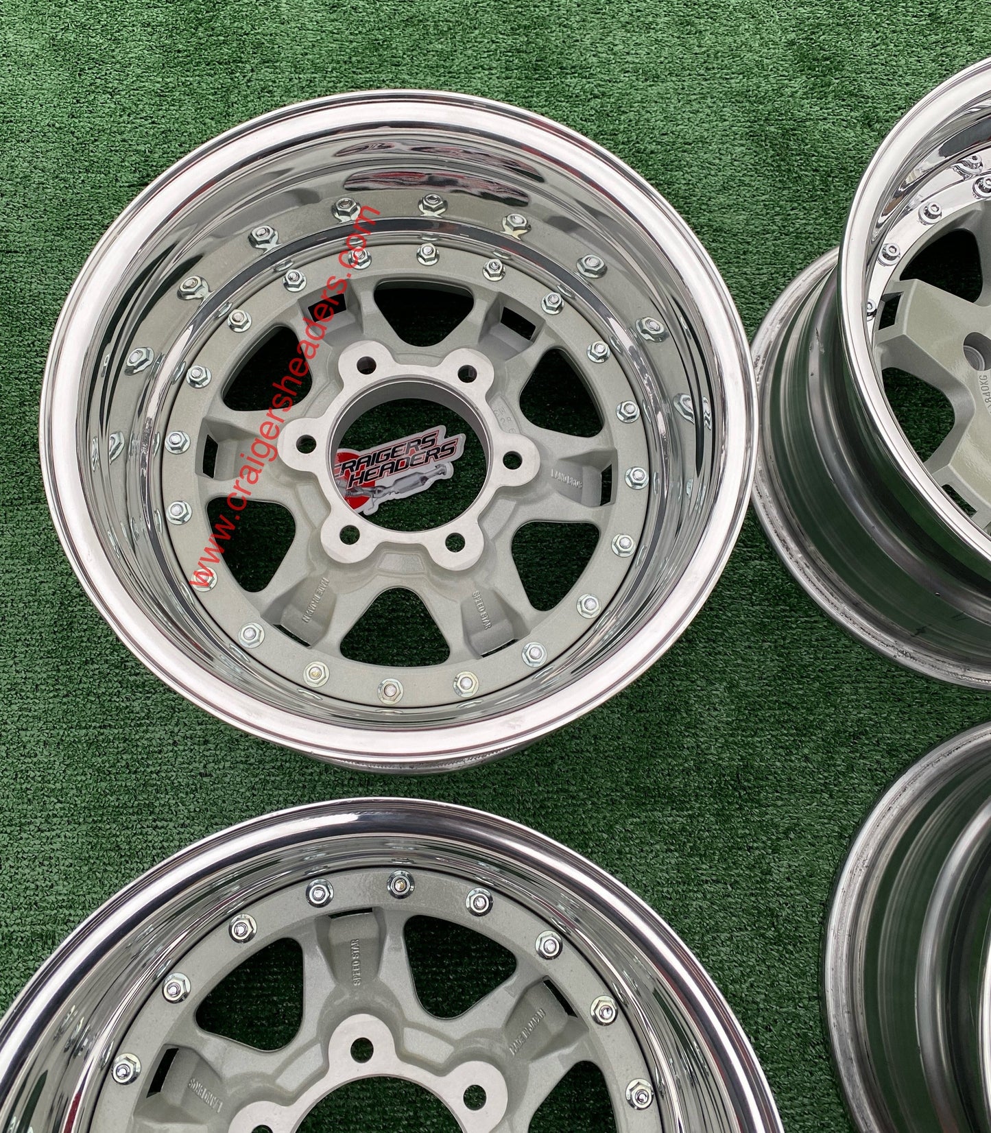 SSR Land Bros Pronghon Wheelset - 15x8.5 - 6x139.7