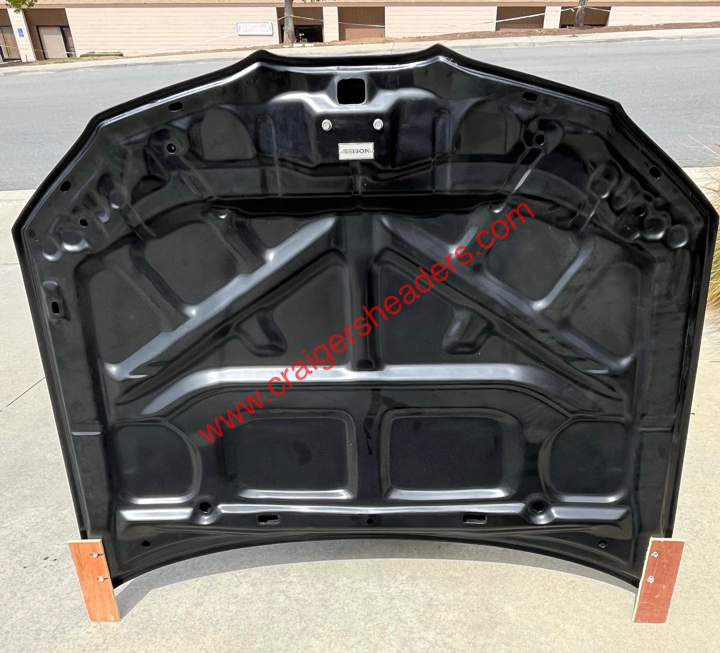 Seibon 2006-2007 Subaru WRX/STi RS style carbon fiber hood