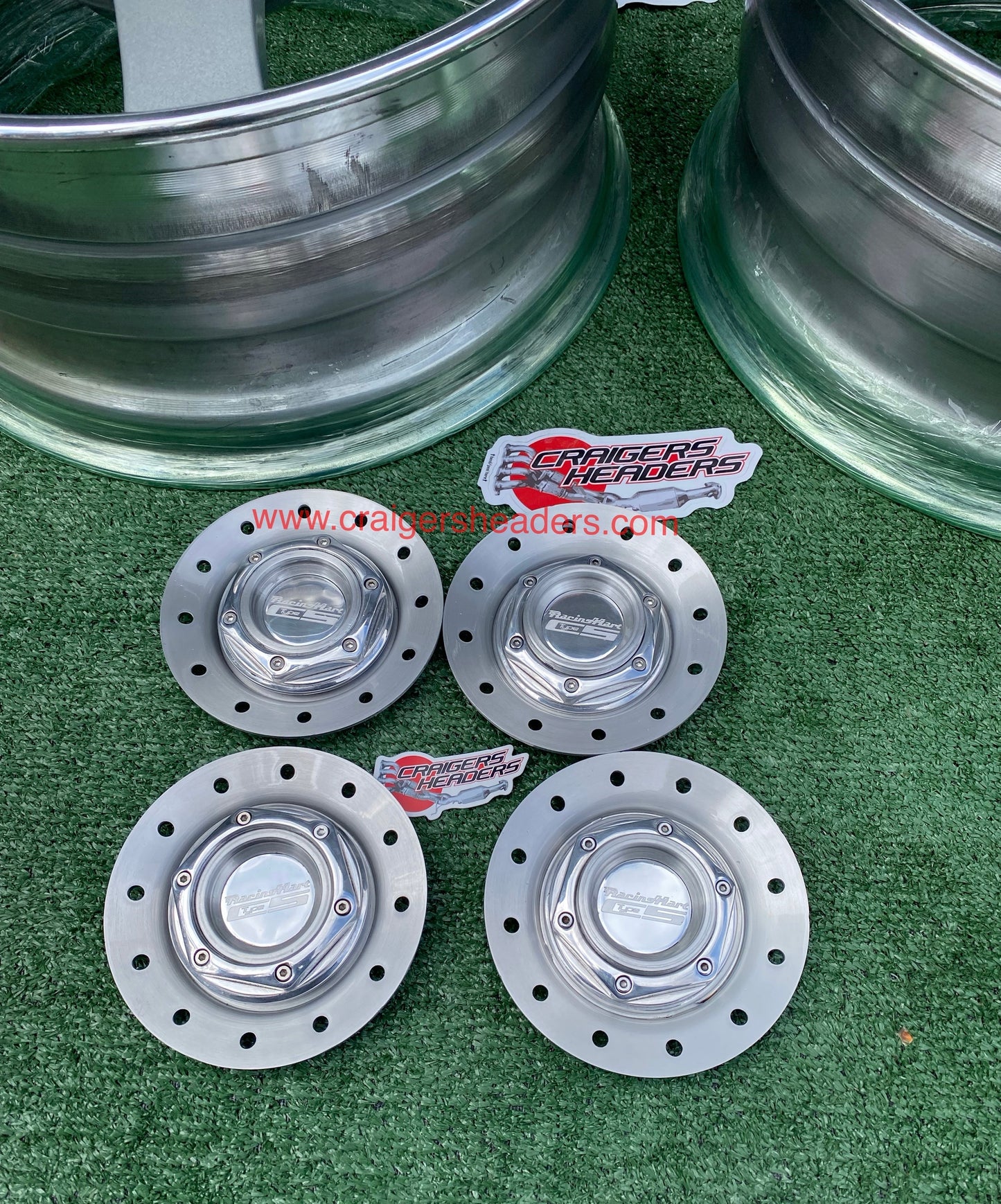 Racing Hart Type C5’s - 4x114 & 5x114 - 18 x 8.5” +38 Offset ~ Square Setup
