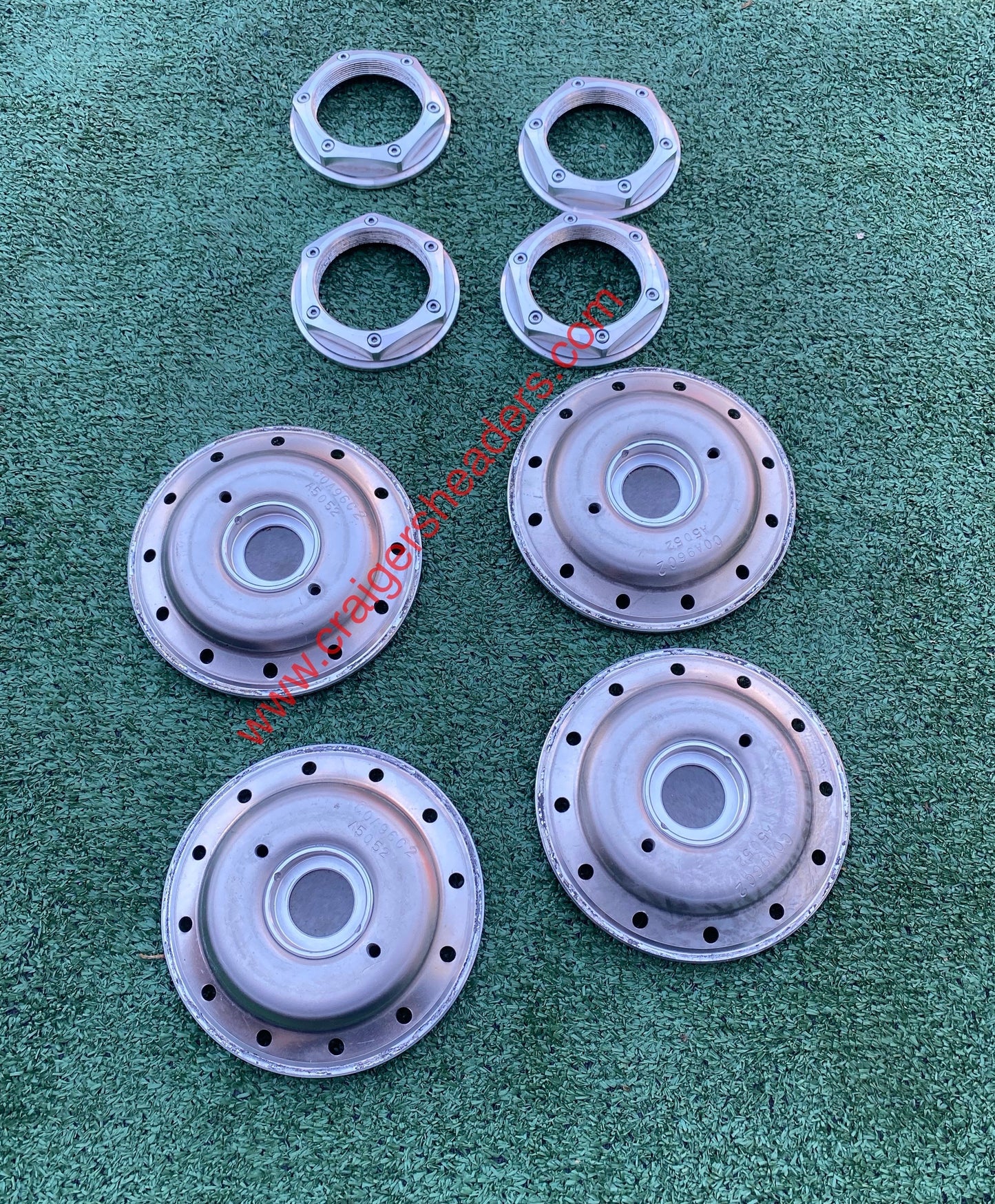 Original Racing Hart C5 Caps and Dishes