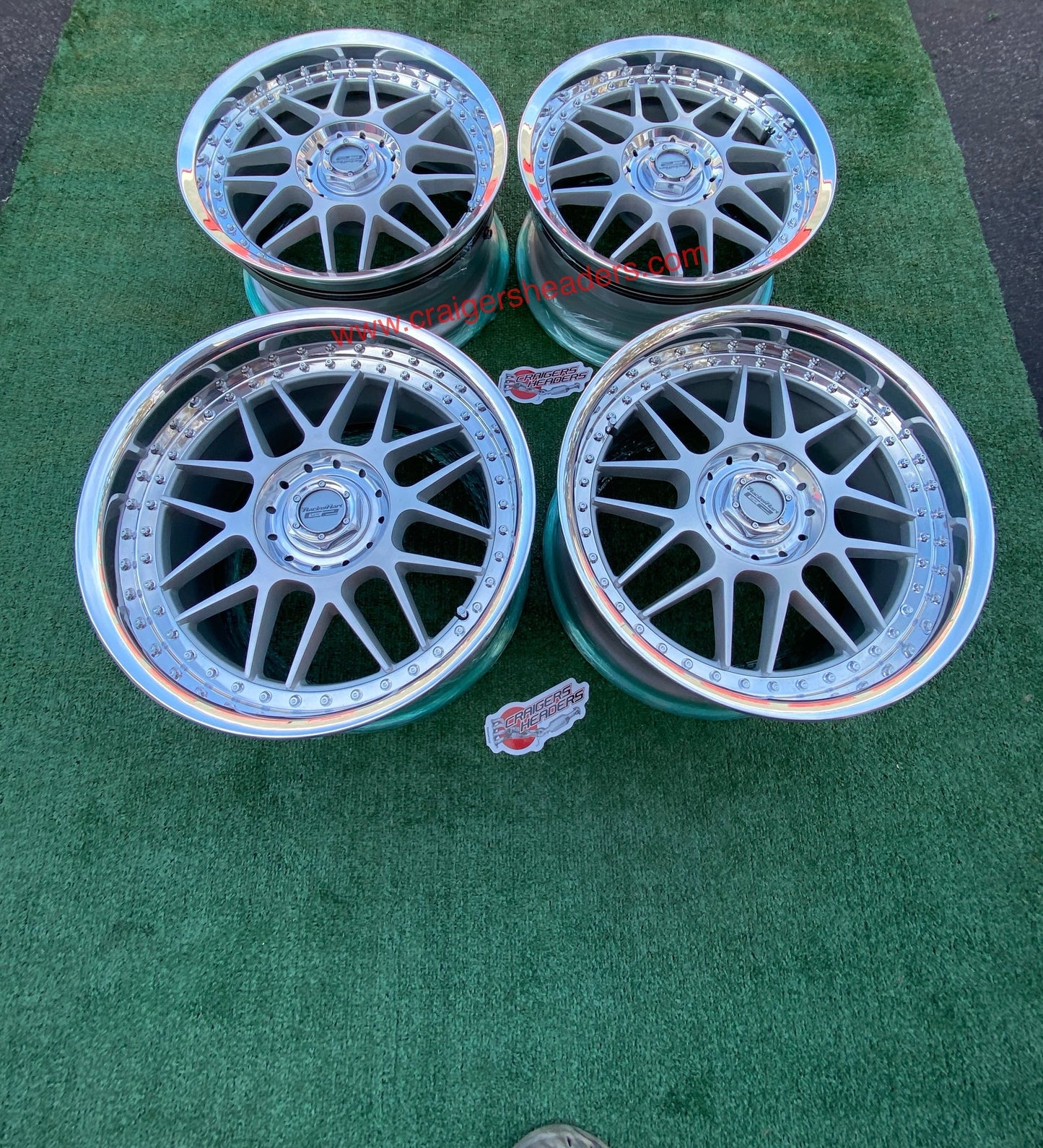Racing Hart Type C2’s - 5x114 - 17x8.5" and 18x10.5” ~ NSX Setup - Staggered Fitment
