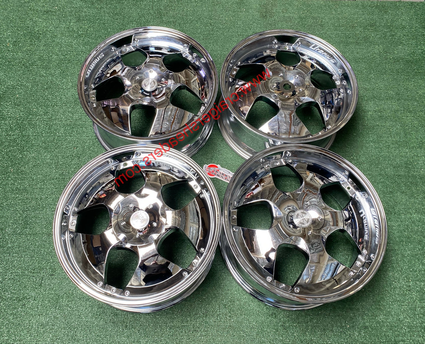 Velox URANIUS Titan Series Wheelset - 5x114 AND 5x120 Lug Pattern - 19 x 8.5" +35 Offset