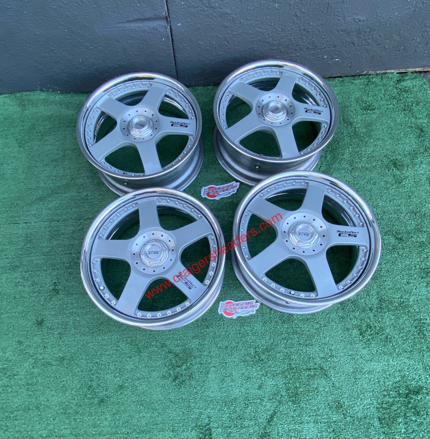 Racing Hart Type C5’s - 4x100 & 4x114 - 17 x 7” +37 Offset - 2
