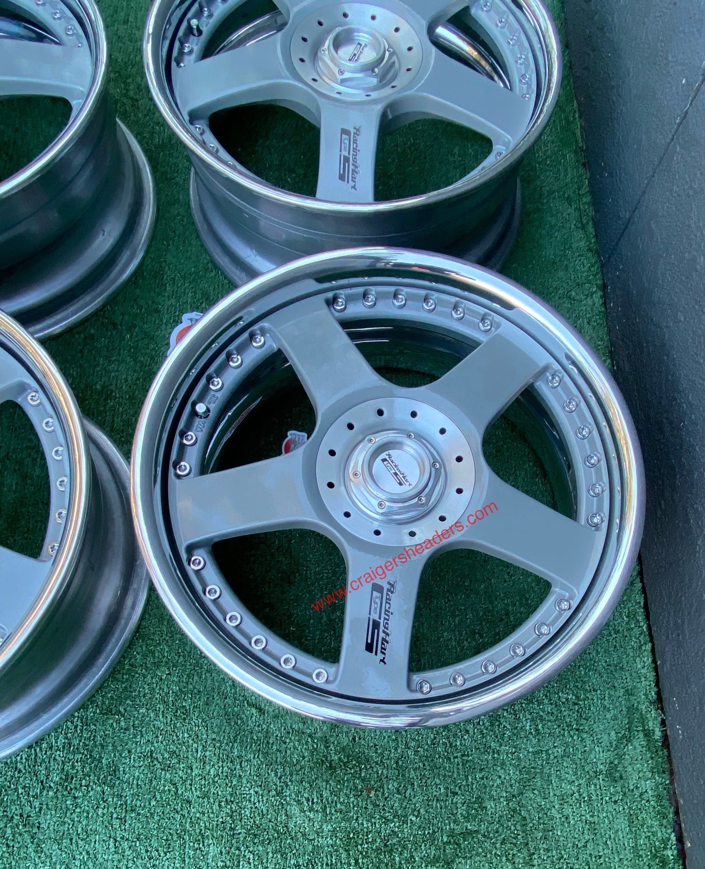 Racing Hart Type C5’s - 4x100 & 4x114 - 17 x 7” +37 Offset - 2