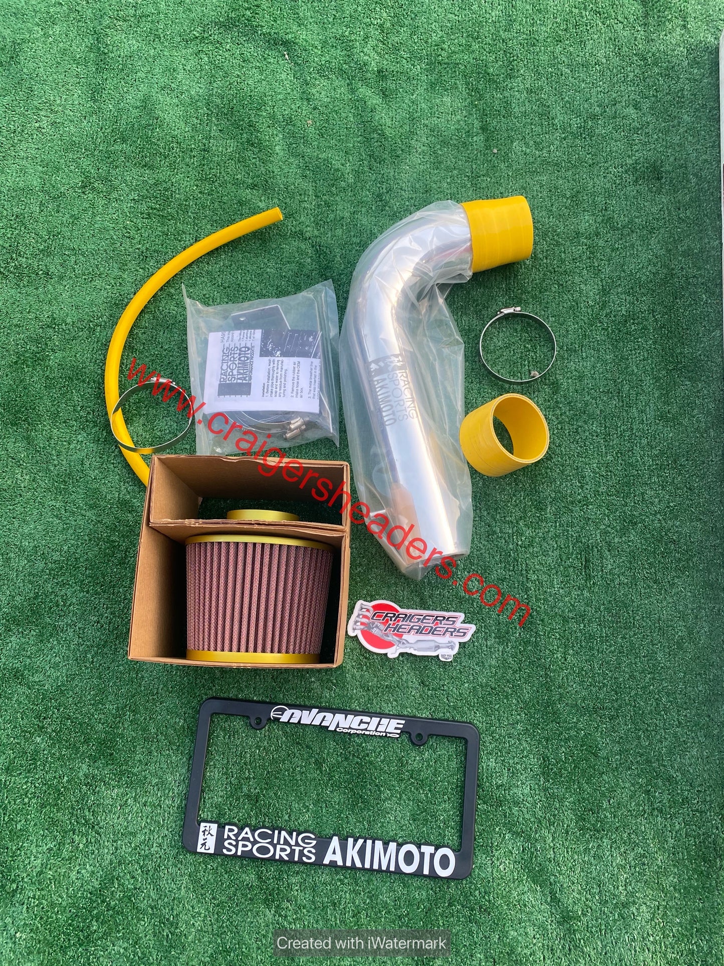 Akimoto Intake for a 1995-1997 Honda Accord V6