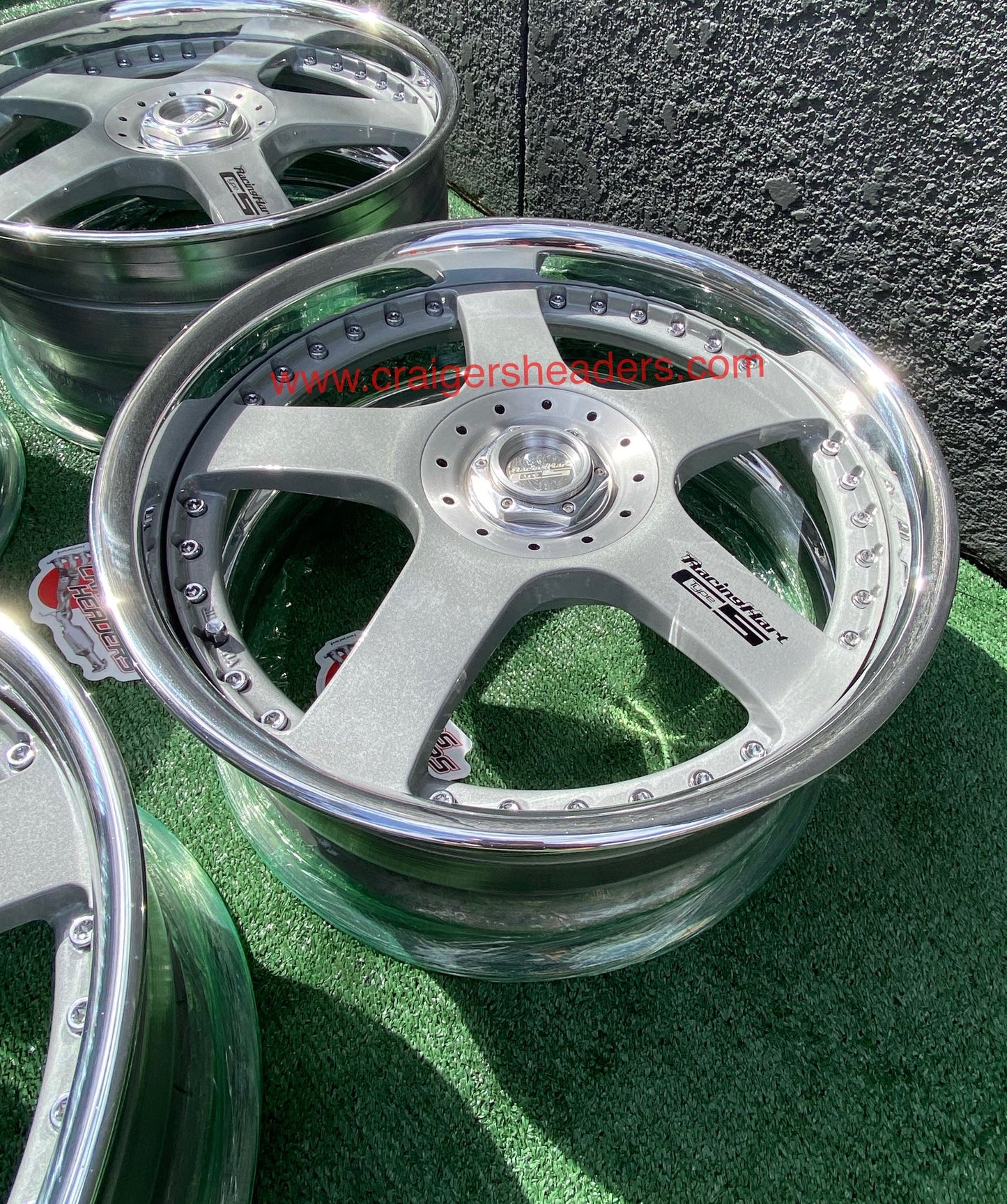 Racing Hart Type C5’s - 4x114 & 5x114 - 18 x 8.5” +38 Offset ~ Square Setup