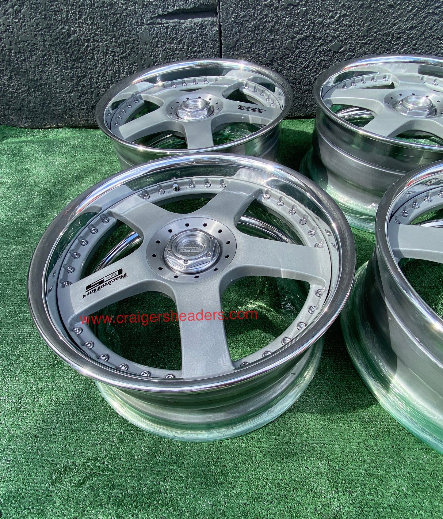 Racing Hart Type C5’s - 4x114 & 5x114 - 18 x 8.5” +38 Offset ~ Square Setup