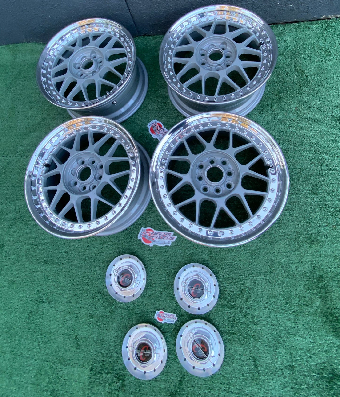 Racing Hart Type C’s - 4x100 & 4x114 - 16X7" +38 Offset