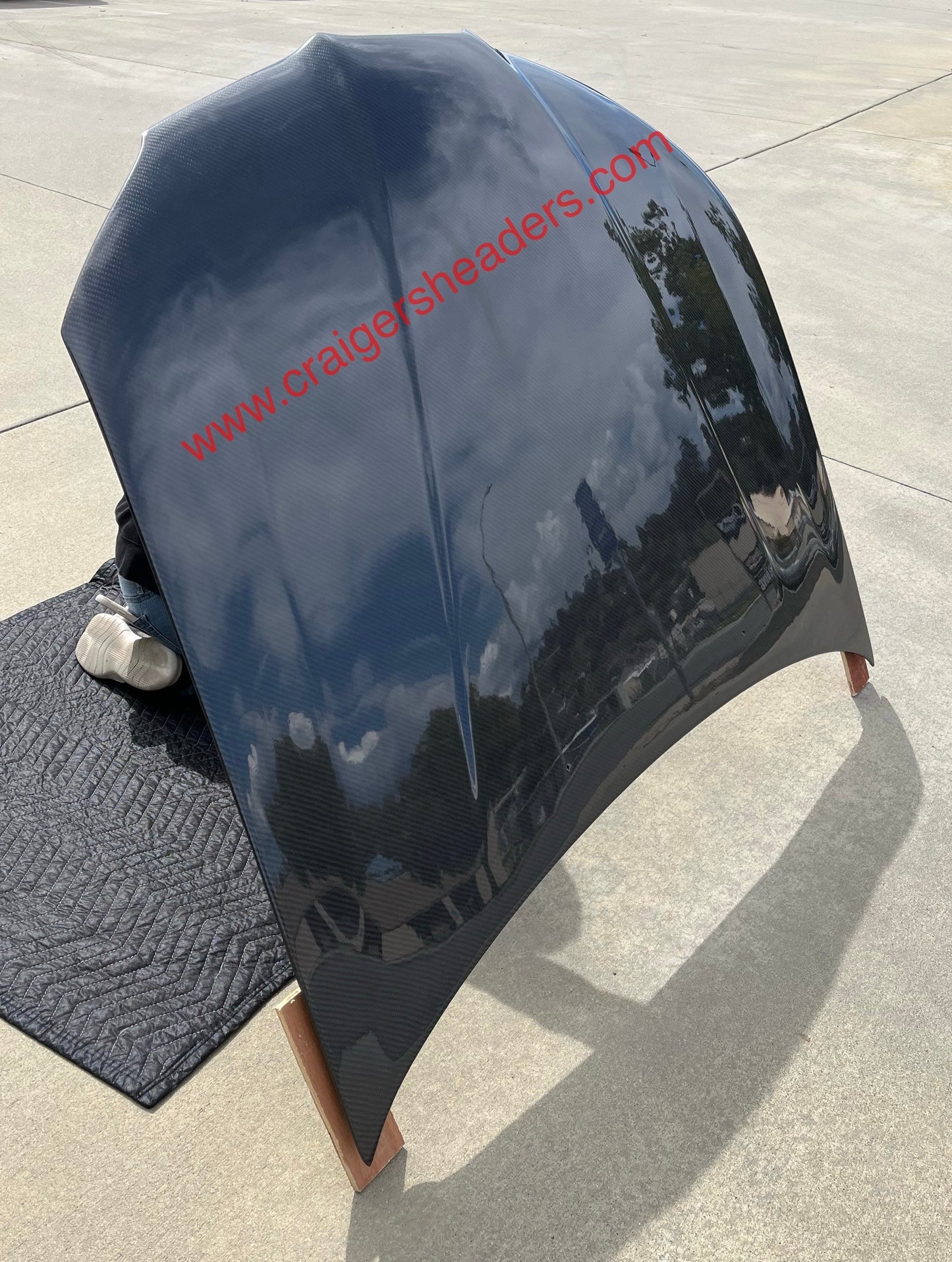 Seibon 2006-2007 Subaru WRX/STi RS style carbon fiber hood
