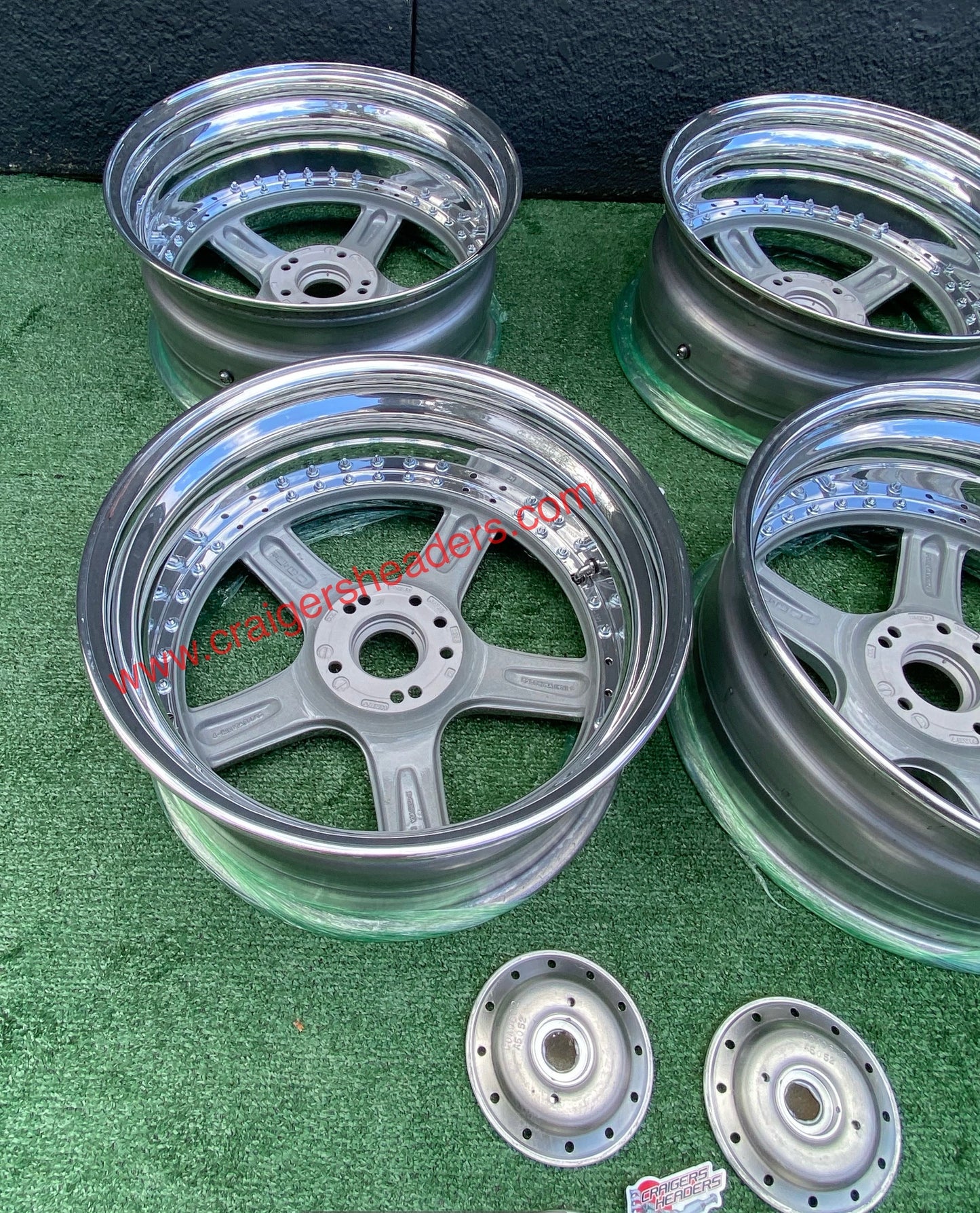 Racing Hart Type C5’s - 4x114 & 5x114 - 18 x 8.5” +38 Offset ~ Square Setup