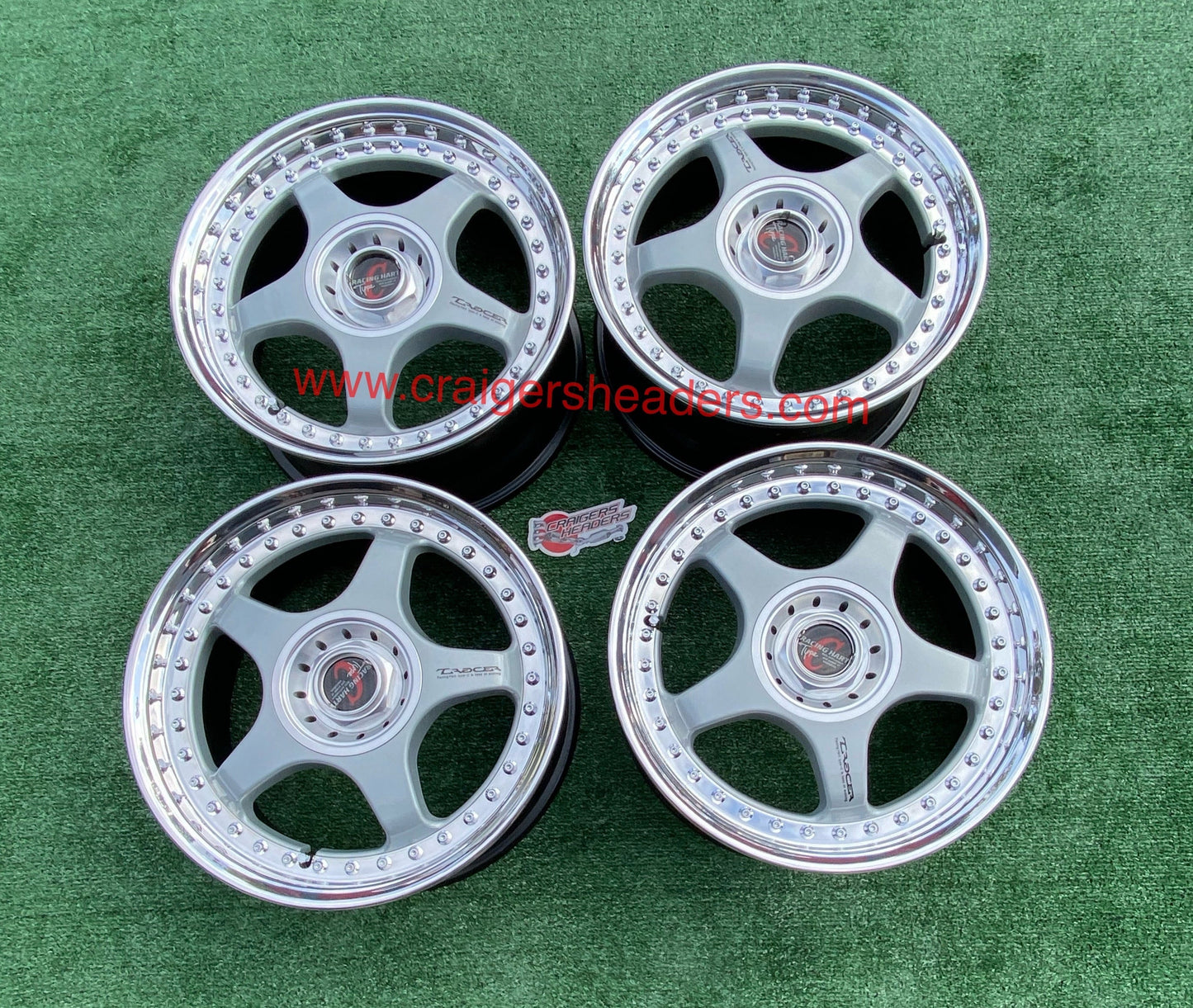 Racing Hart Tracer Type C’s - 4x100 & 5x100 - 16X7" +38 Offset