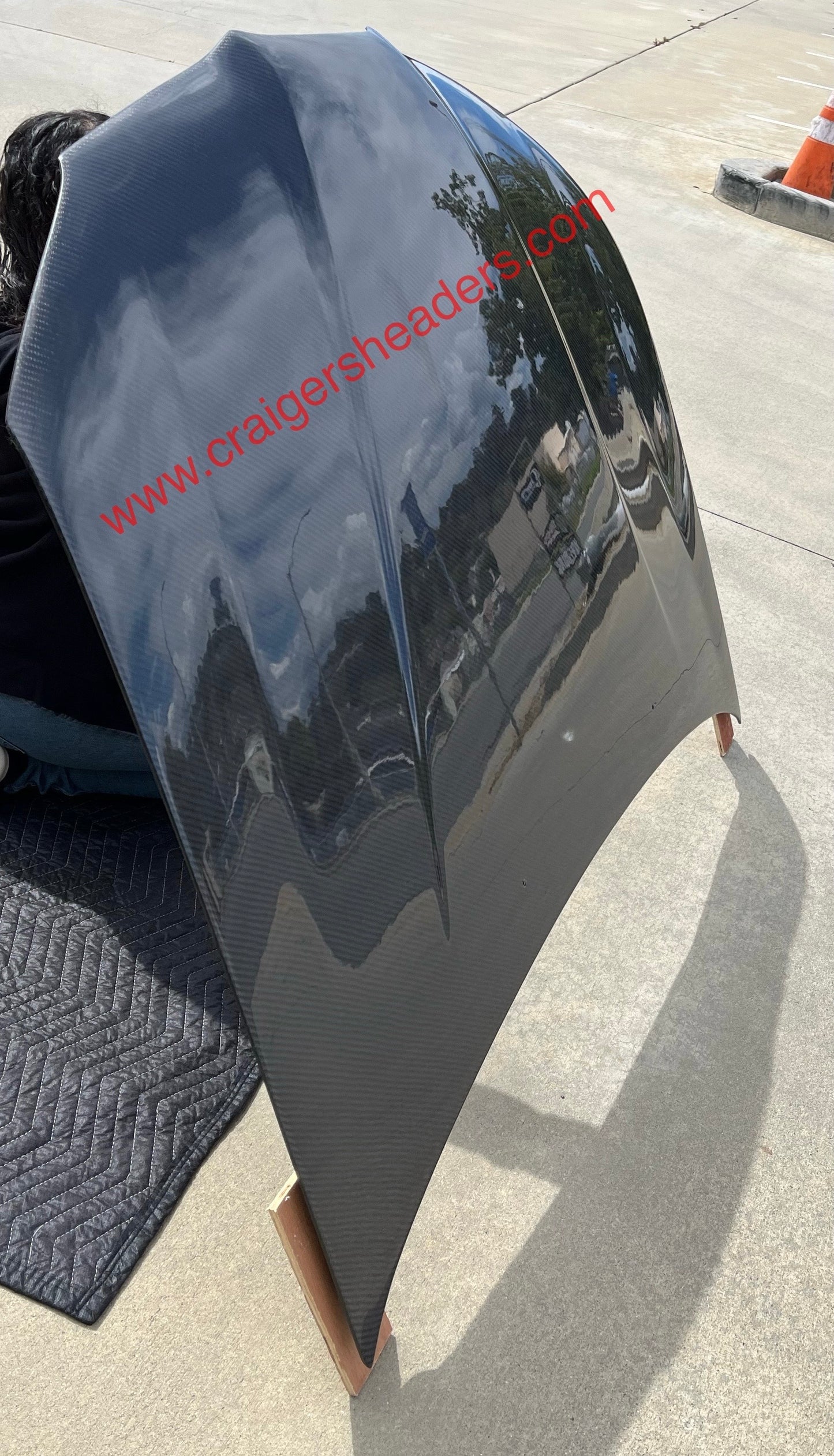 Seibon 2006-2007 Subaru WRX/STi RS style carbon fiber hood