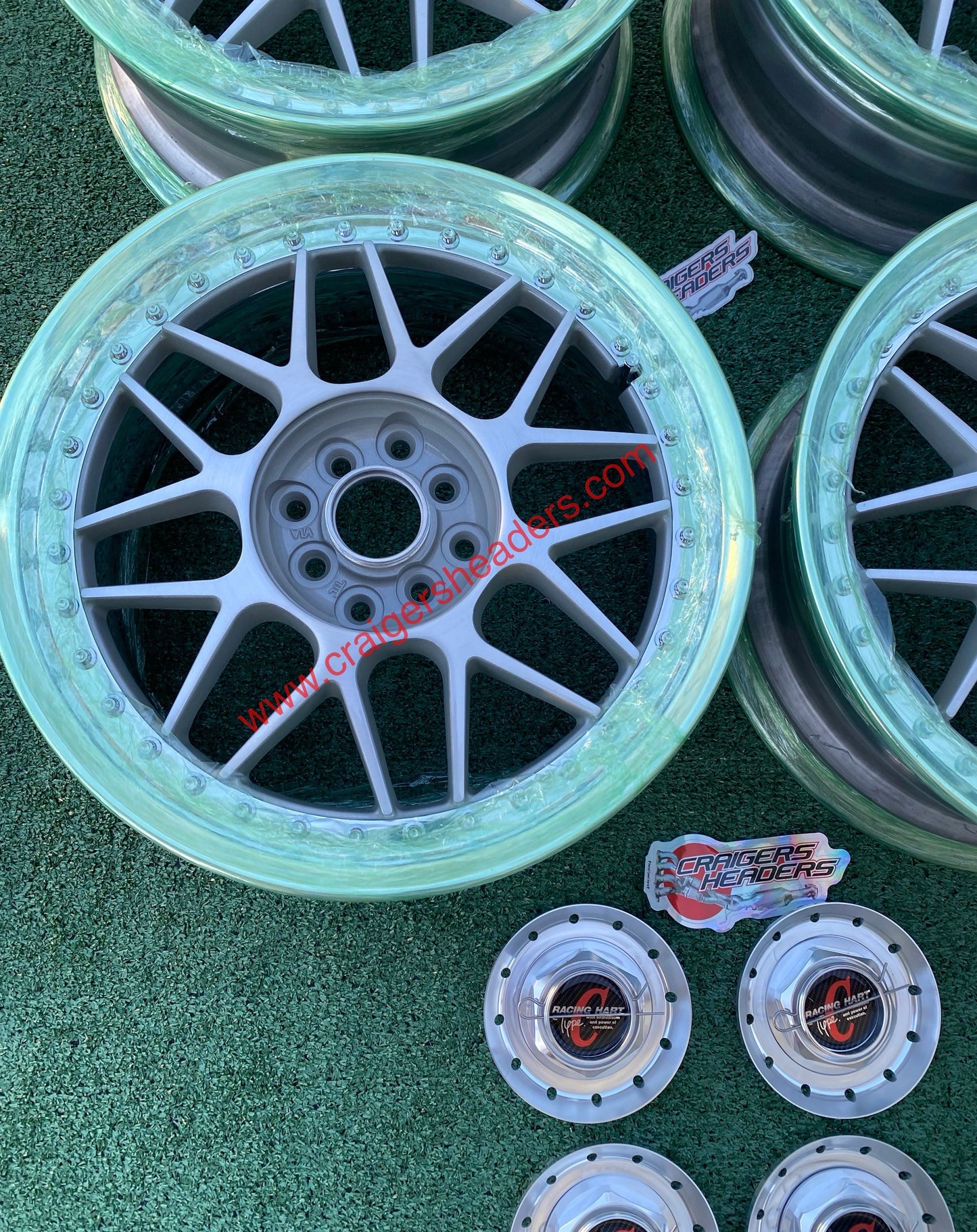 Racing Hart Type C2’s - 4x100 & 4x114 - 17 x 7”