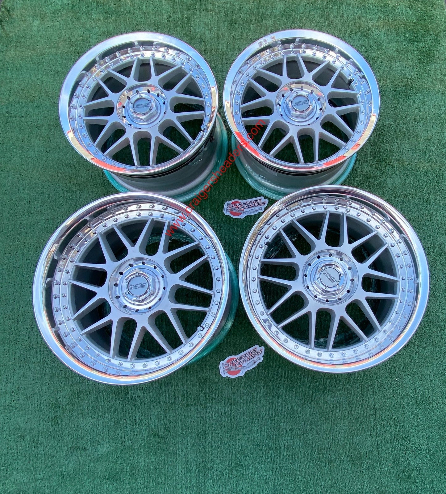 Racing Hart Type C2’s - 5x114 - 17x8.5" and 18x10.5” ~ NSX Setup - Staggered Fitment