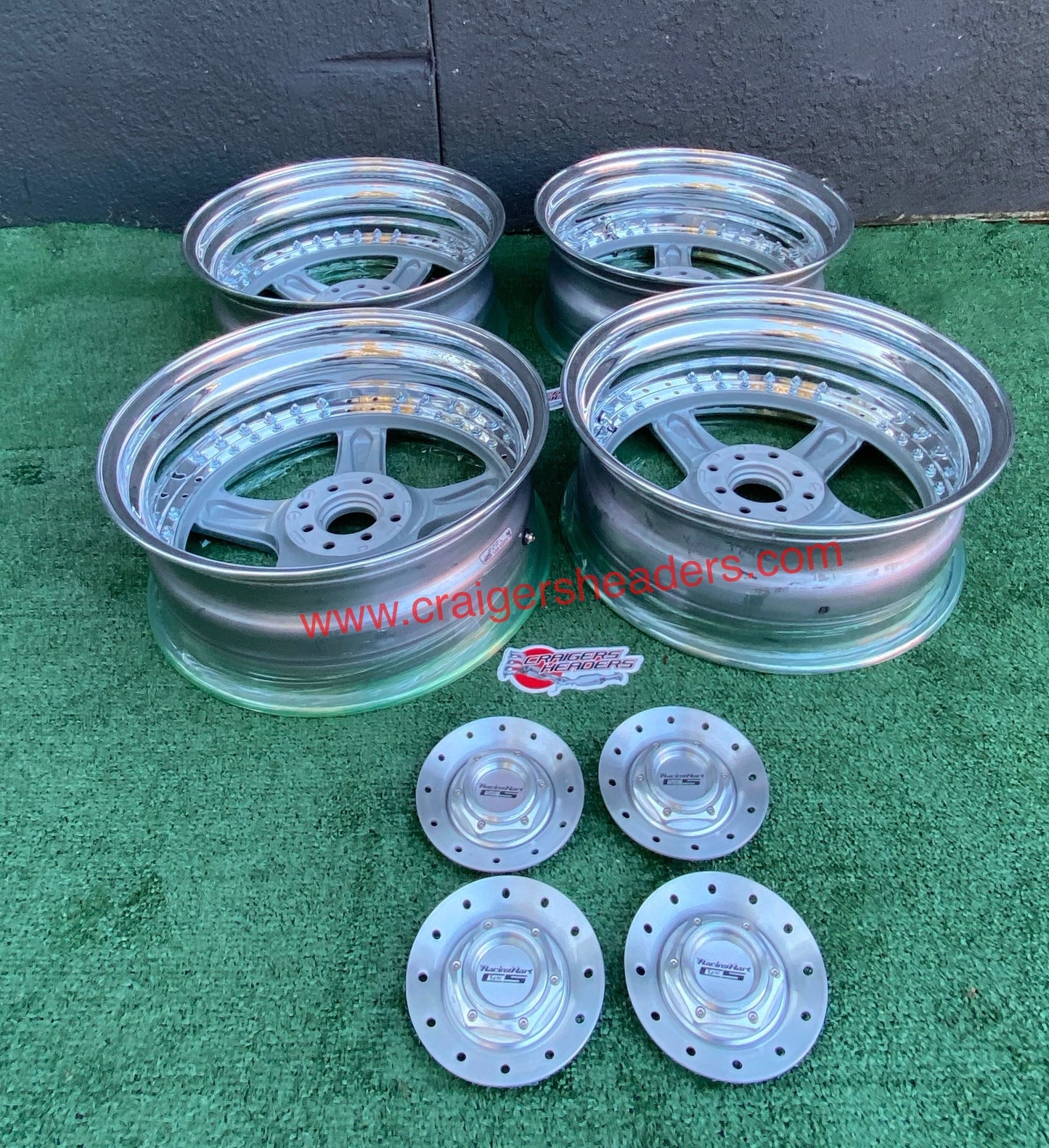 Racing Hart Type C5’s - 4x100 & 4x114 - 17 x 7” +37 Offset - 2