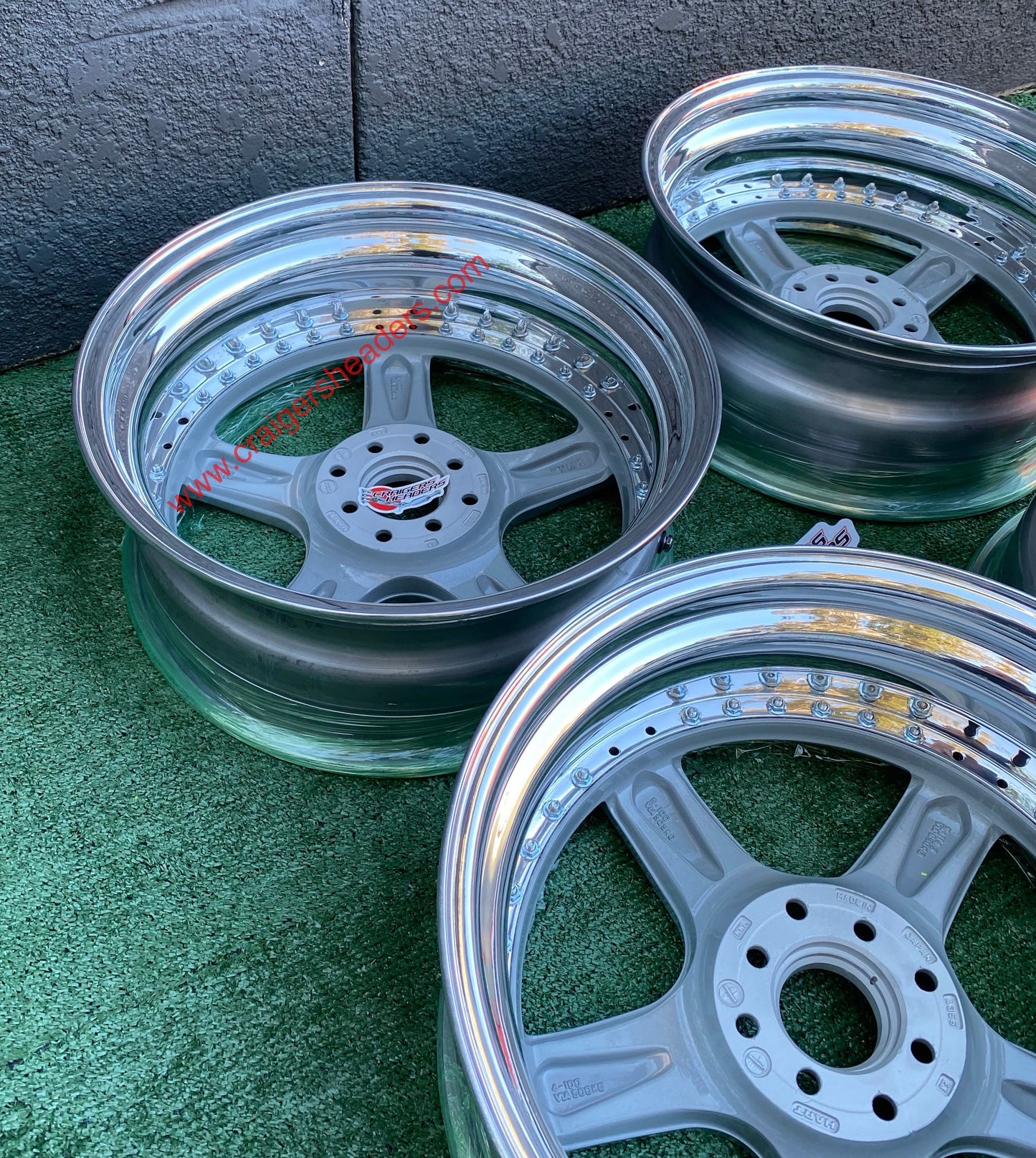 Racing Hart Type C5’s - 4x100 & 4x114 - 17 x 7” +37 Offset - 2