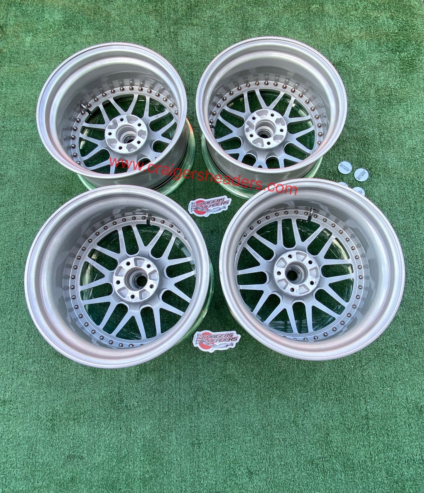 Racing Hart Type C2’s - 5x114 - 17x8.5" and 18x10.5” ~ NSX Setup - Staggered Fitment