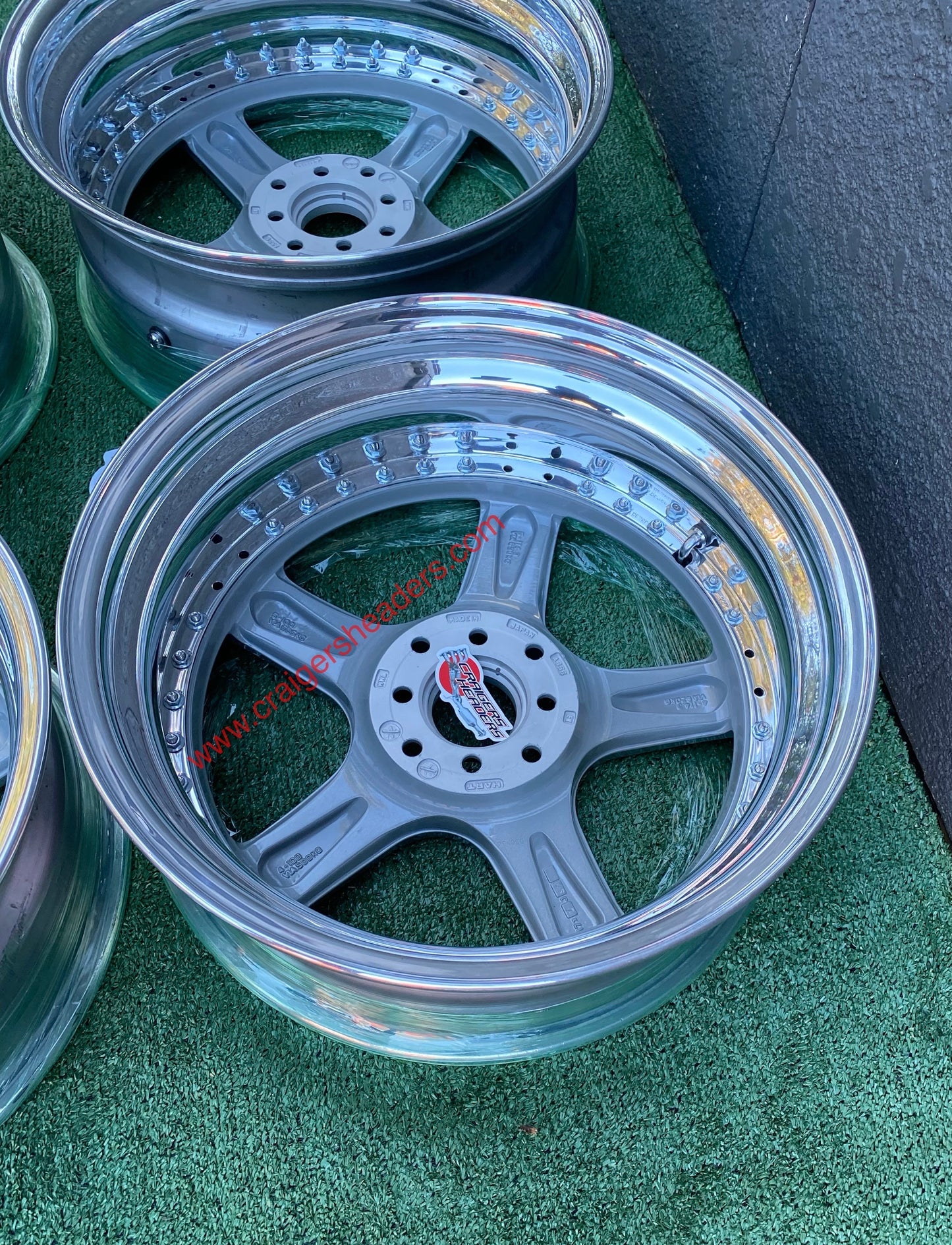 Racing Hart Type C5’s - 4x100 & 4x114 - 17 x 7” +37 Offset - 2