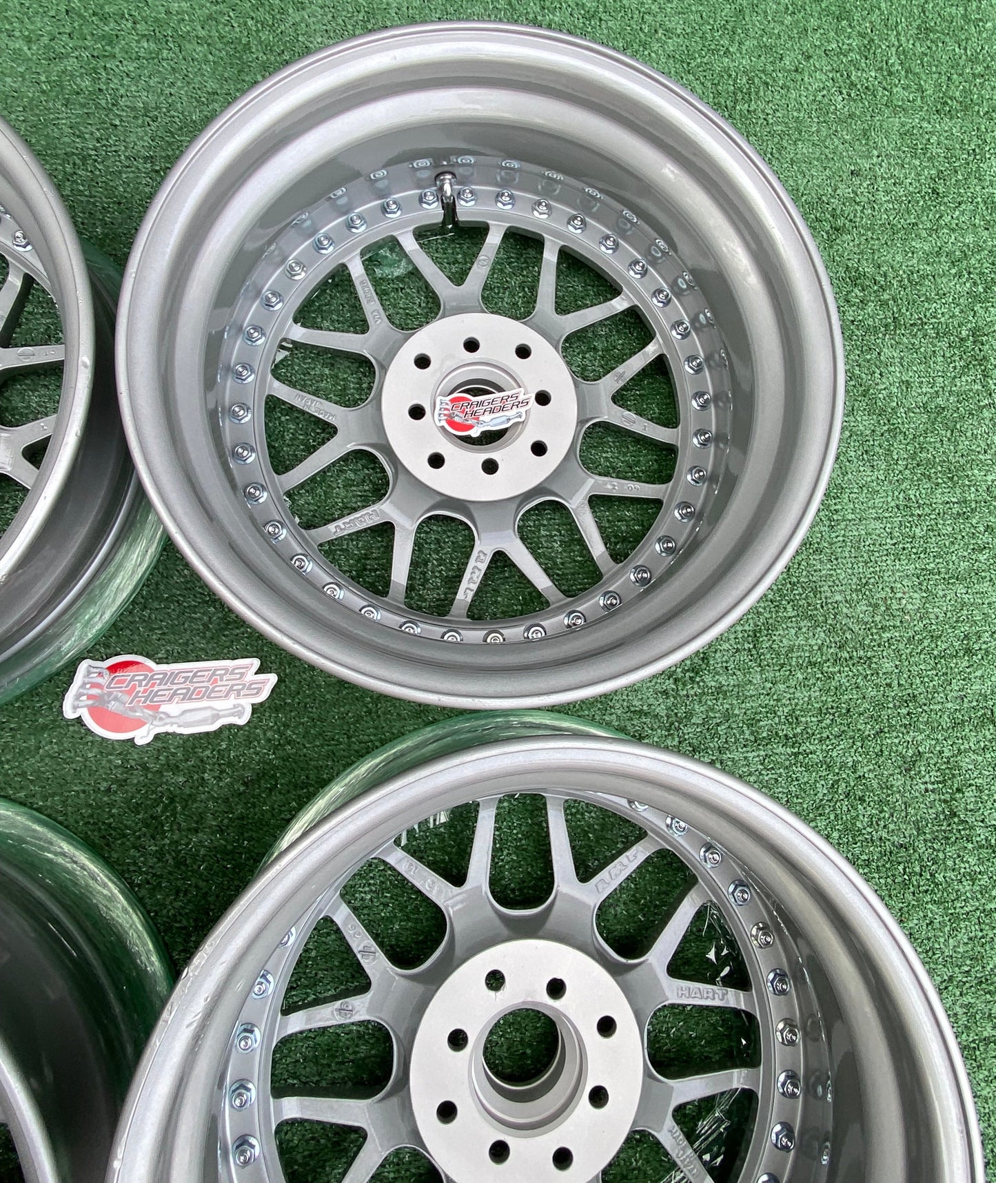Racing Hart Type C’s - 4x100 & 4x114 - 16X7" +38 Offset
