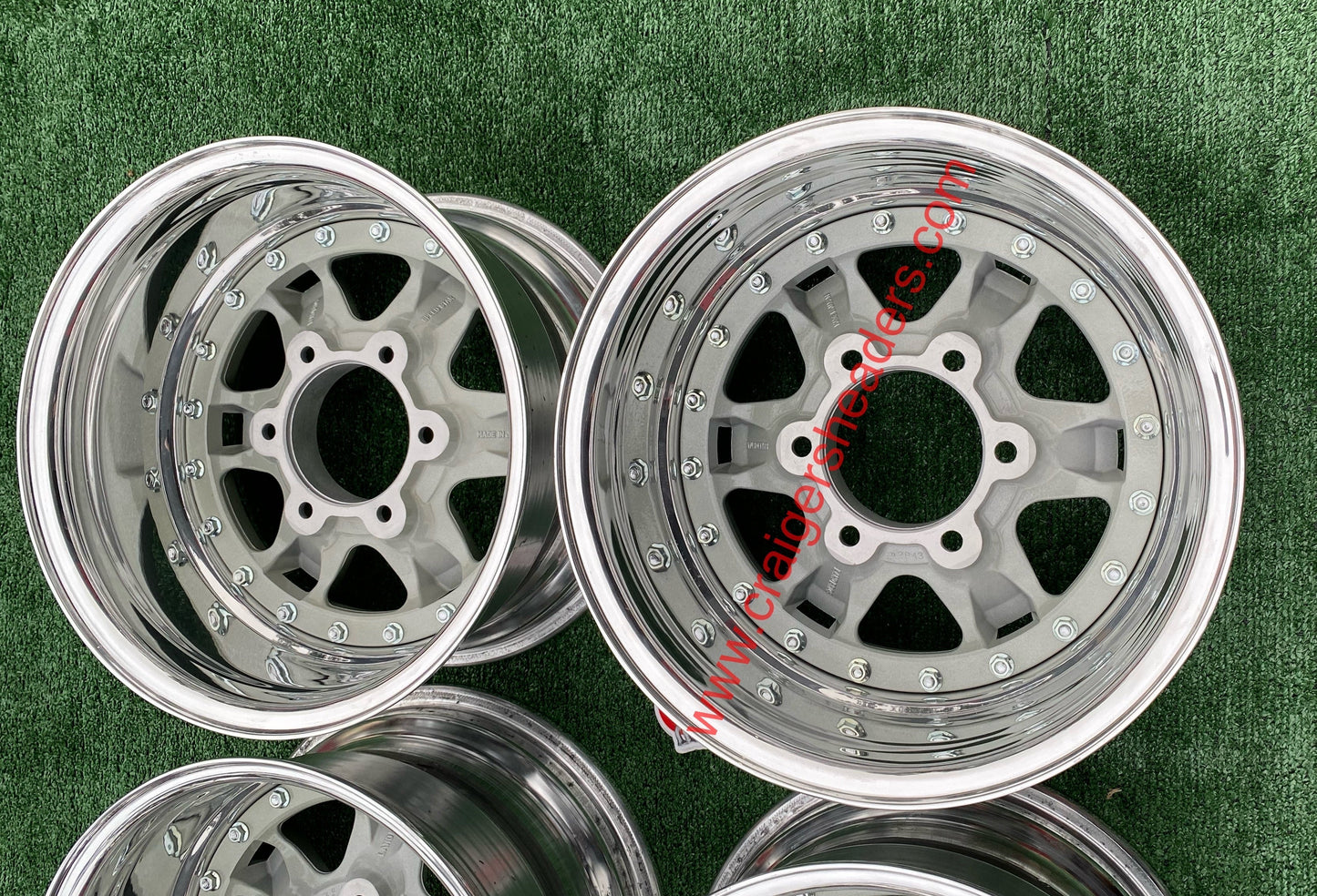 SSR Land Bros Pronghon Wheelset - 15x8.5 - 6x139.7