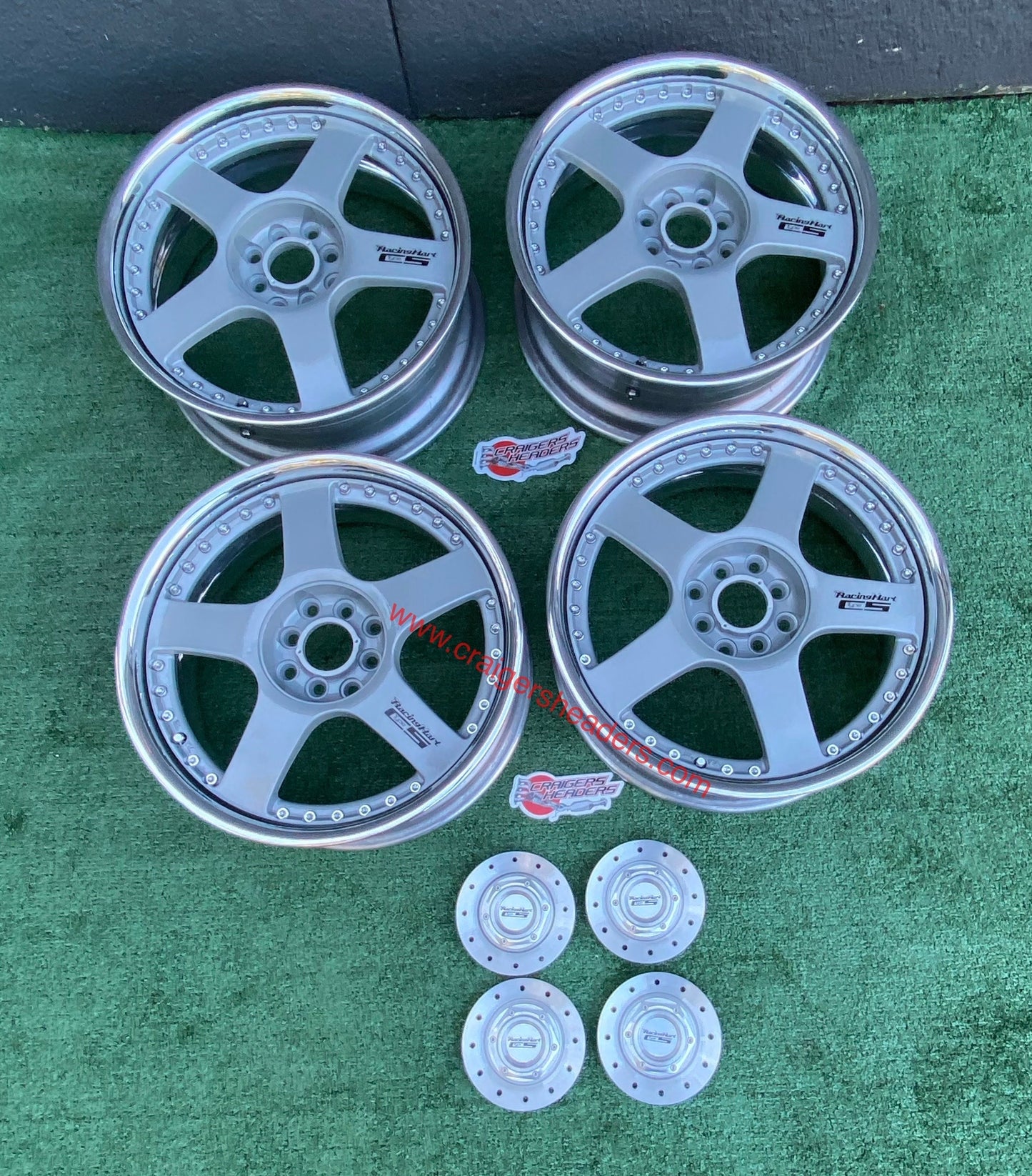 Racing Hart Type C5’s - 4x100 & 4x114 - 17 x 7” +37 Offset - 2