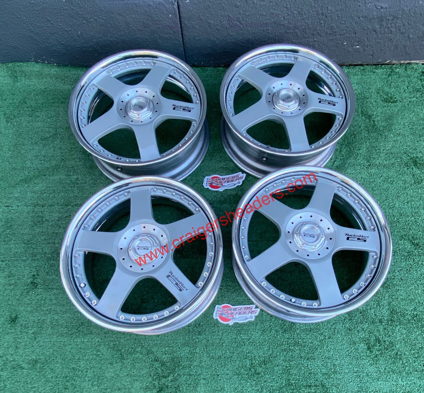 Racing Hart Type C5’s - 4x100 & 4x114 - 17 x 7” +37 Offset - 2