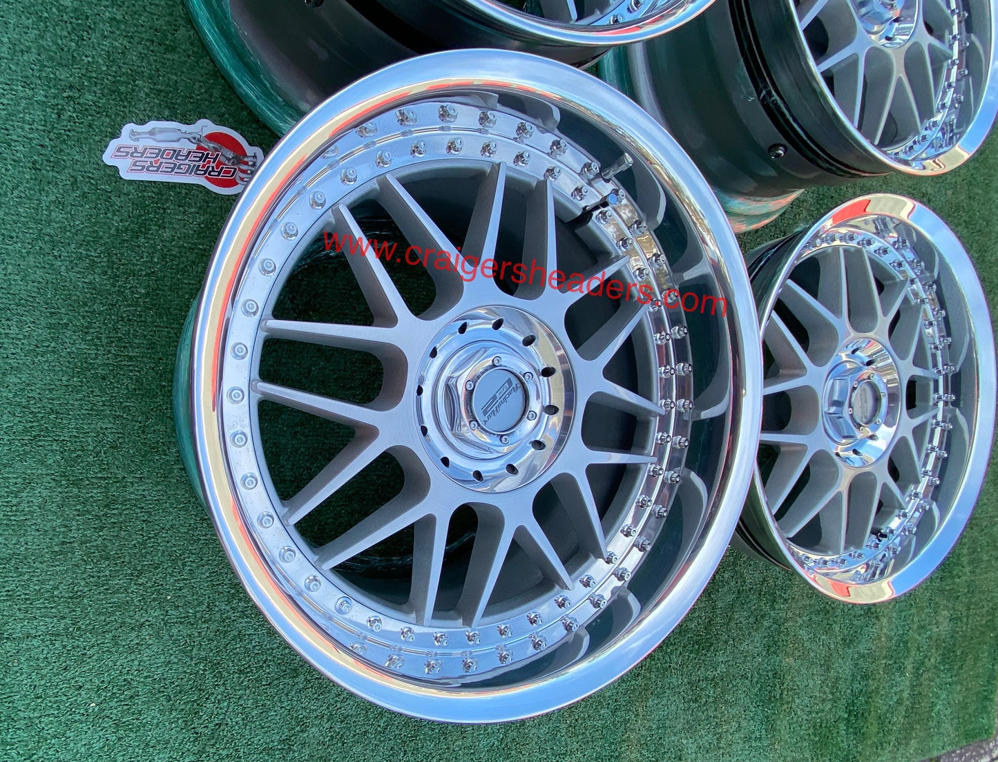 Racing Hart Type C2’s - 5x114 - 17x8.5" and 18x10.5” ~ NSX Setup - Staggered Fitment