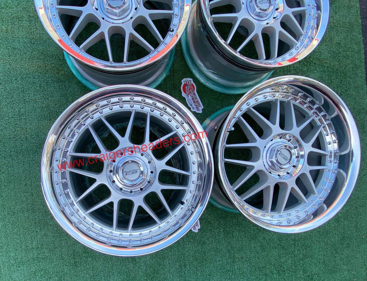 Racing Hart Type C2’s - 5x114 - 17x8.5" and 18x10.5” ~ NSX Setup - Staggered Fitment