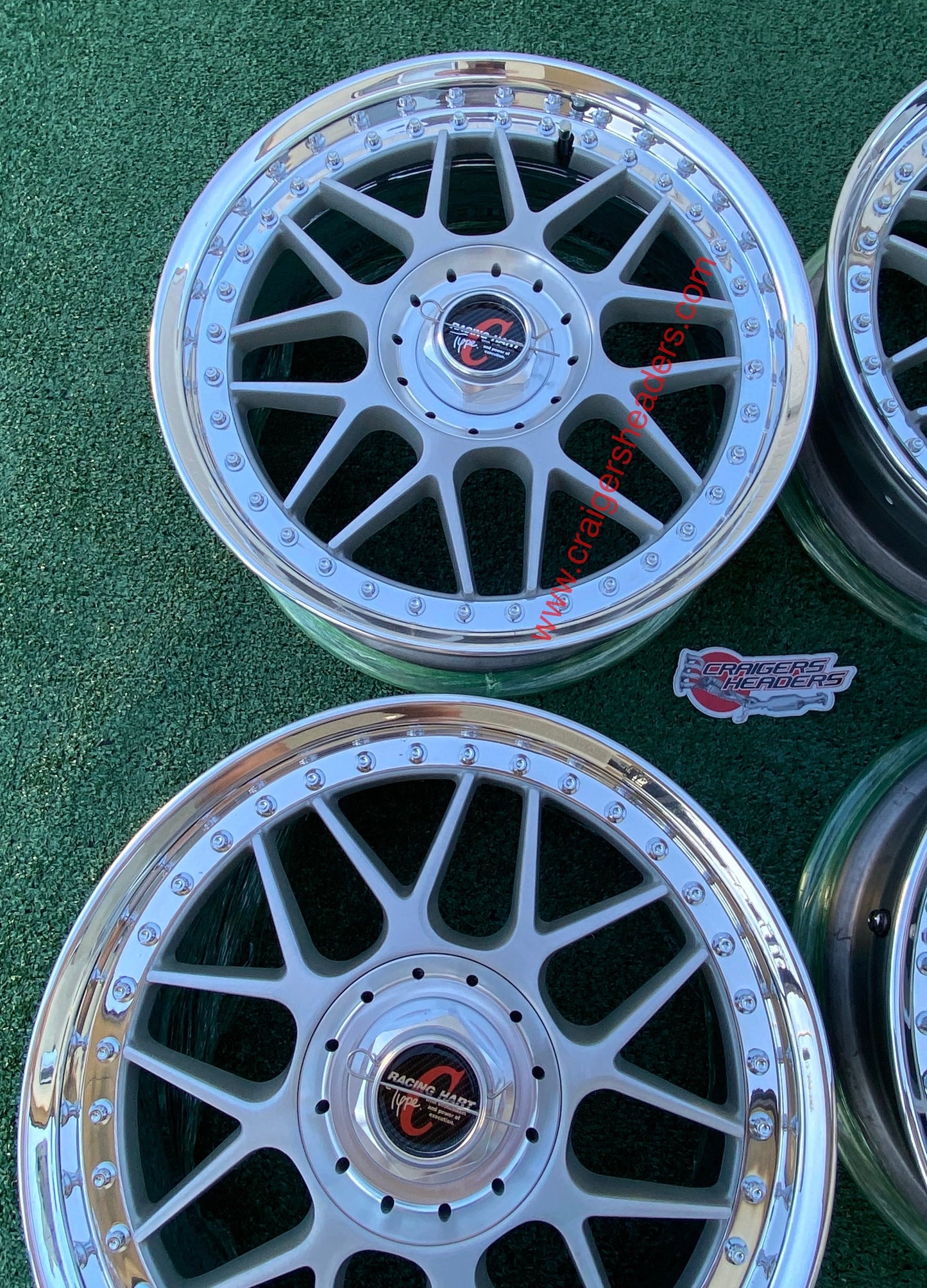 Racing Hart Type C2’s - 4x100 & 4x114 - 17 x 7”
