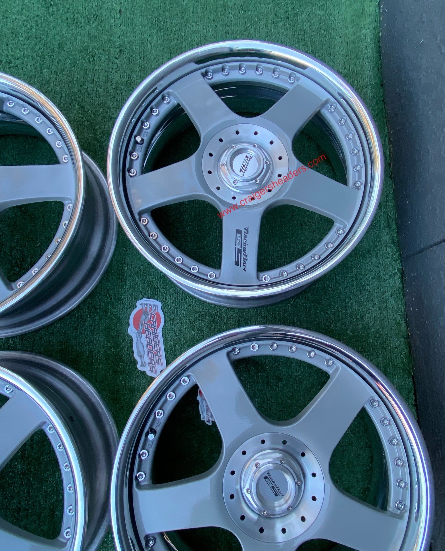 Racing Hart Type C5’s - 4x100 & 4x114 - 17 x 7” +37 Offset - 2