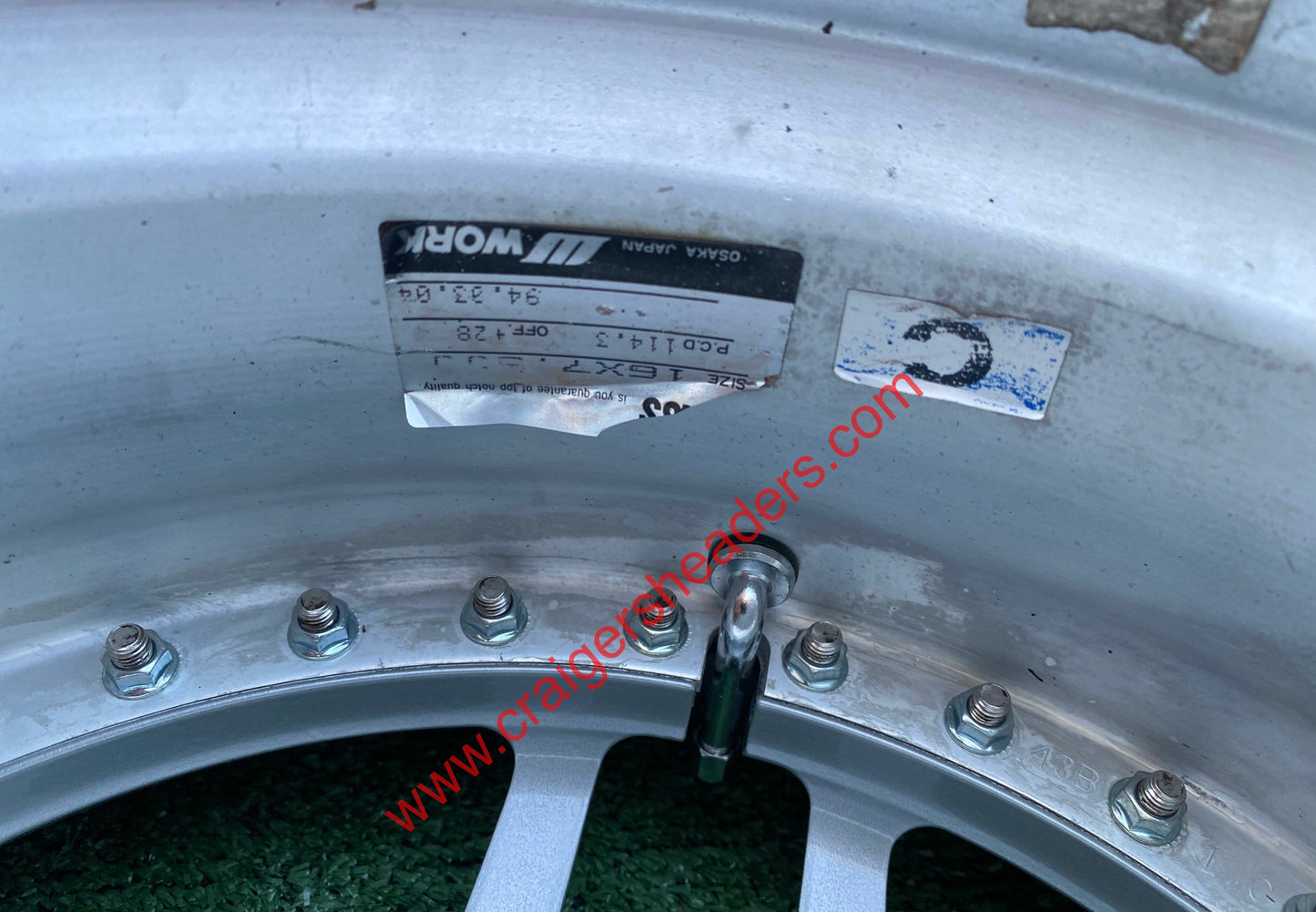 Work RS Beta Wheelset - 16x7.5” 5x114