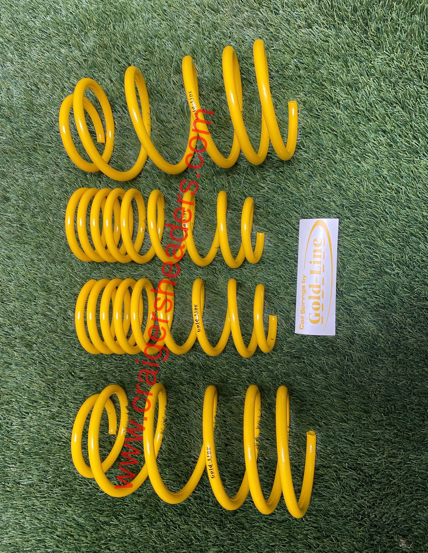 Gold-Line Lowering Springs GPS-0606 Lowering Springs 2000 Nissan Sentra SE-R Spec V