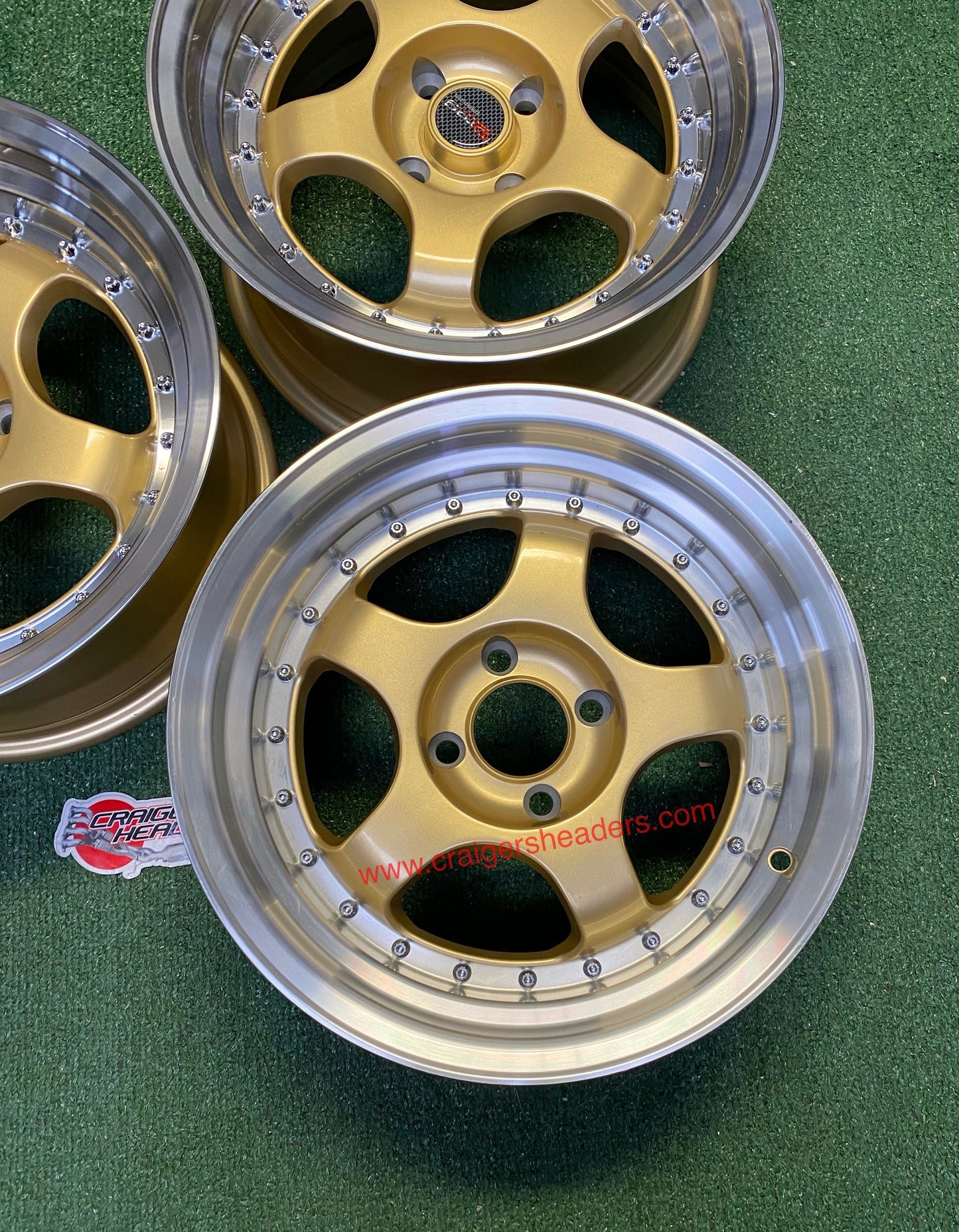 DRAG DR46 wheels "Not a Set" - 4x100 - 15 x 7" +10 Offset