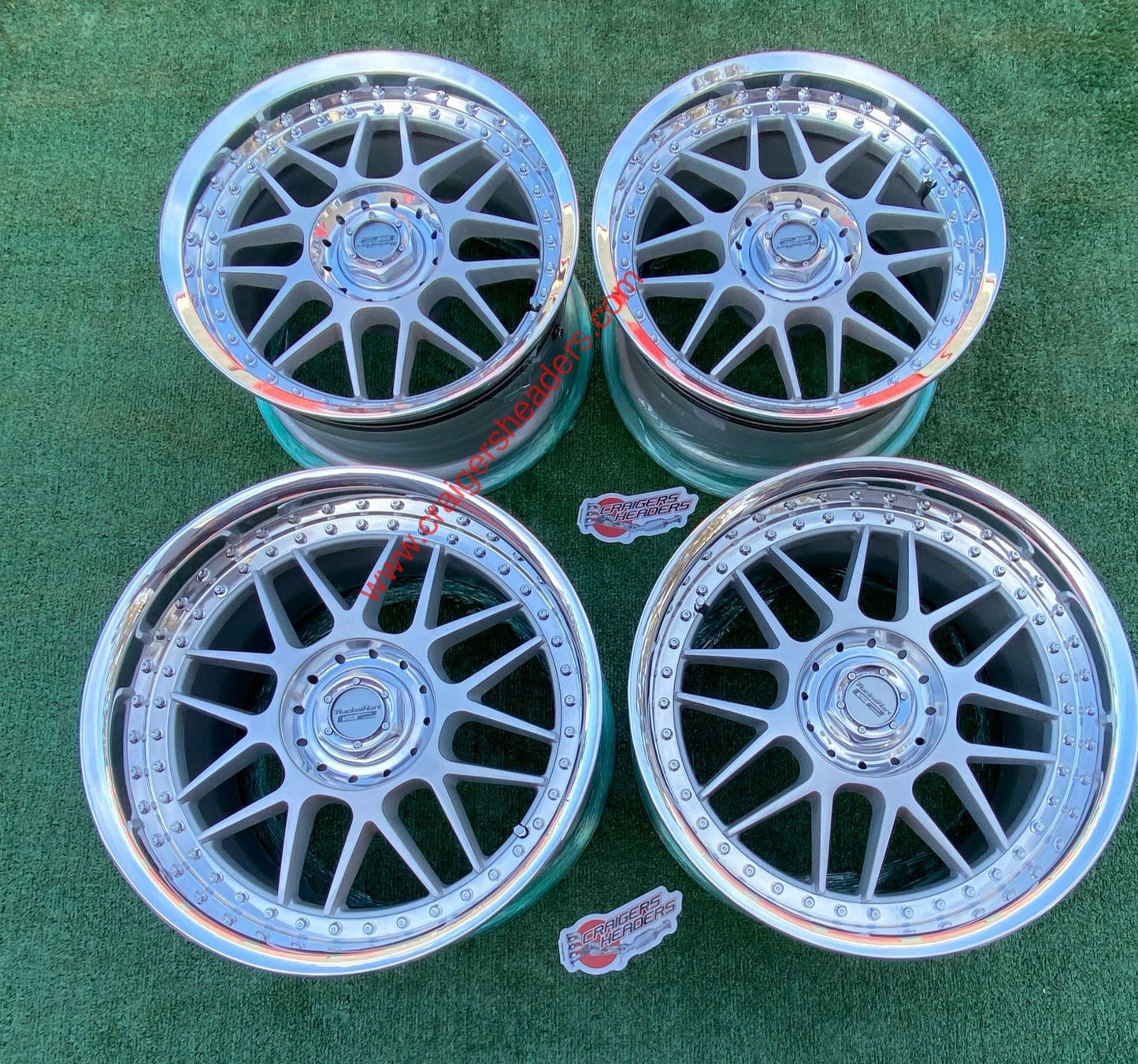 Racing Hart Type C2’s - 5x114 - 17x8.5" and 18x10.5” ~ NSX Setup - Staggered Fitment