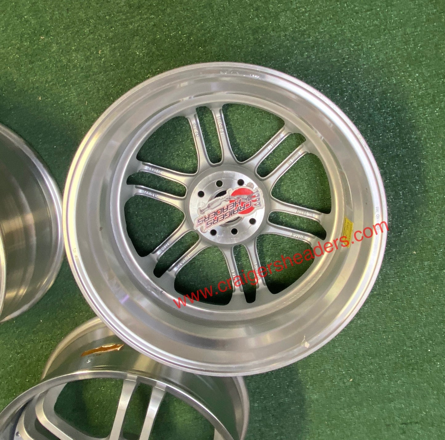 Racing Hart M6 wheels "Not a Set" - 4x100 & 4x114 - 18 x 7.5”