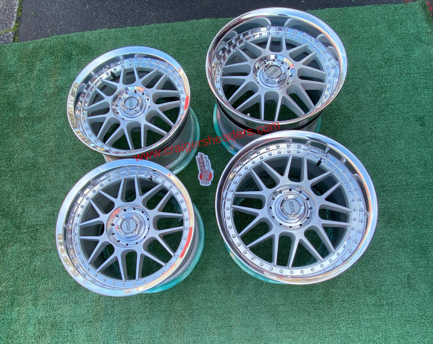 Racing Hart Type C2’s - 5x114 - 17x8.5" and 18x10.5” ~ NSX Setup - Staggered Fitment